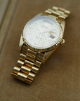 Rolex - Rolex Yellow Gold Day Date Ref. 18238 with Diamond Pleidas Dial - The Keystone Watches