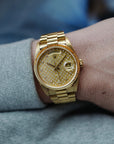 Rolex - Rolex Yellow Gold Day Date Ref. 18238 with Diamond Pleidas Dial - The Keystone Watches