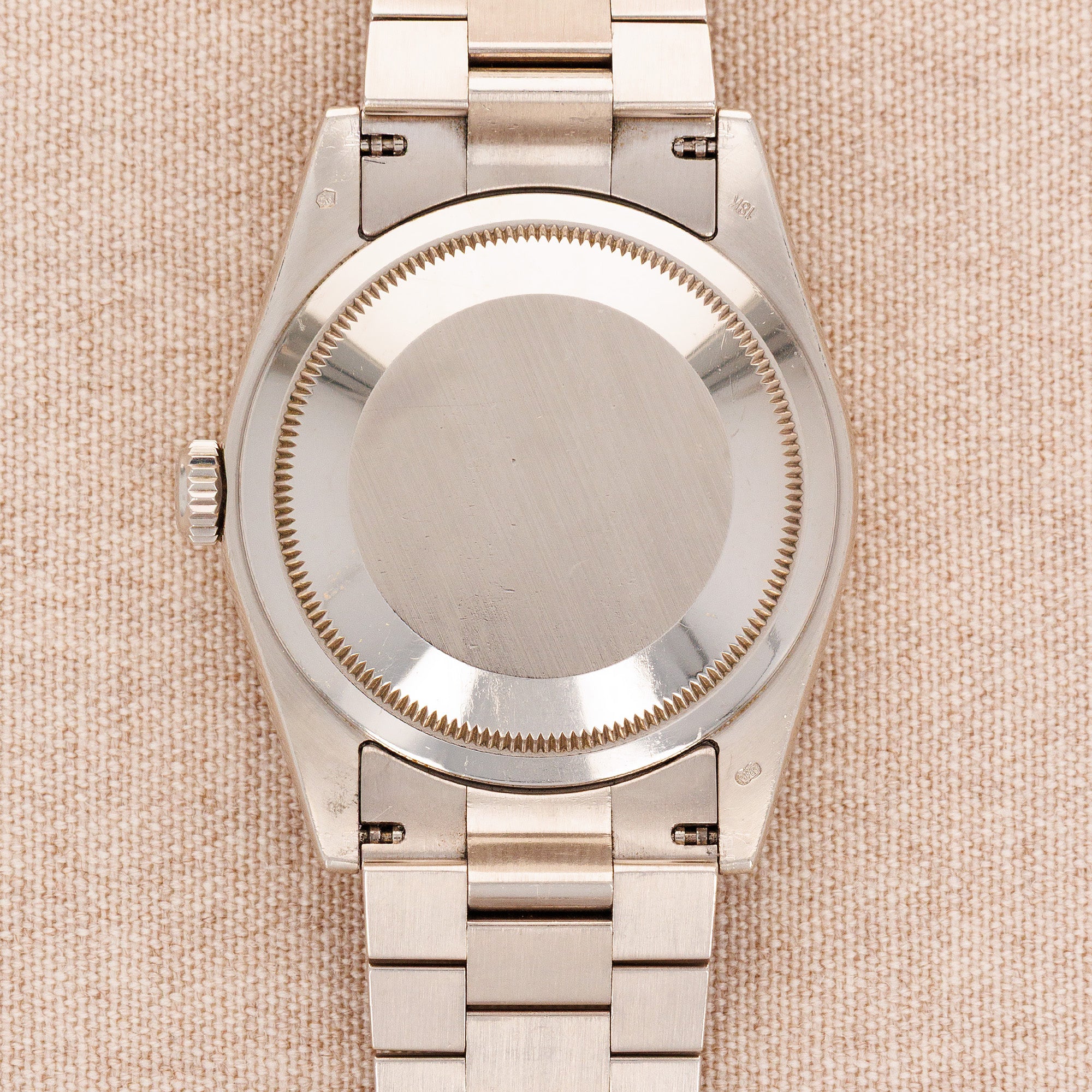 Rolex White Gold Day Date Ref. 118209 with Mother of Pearl Dial