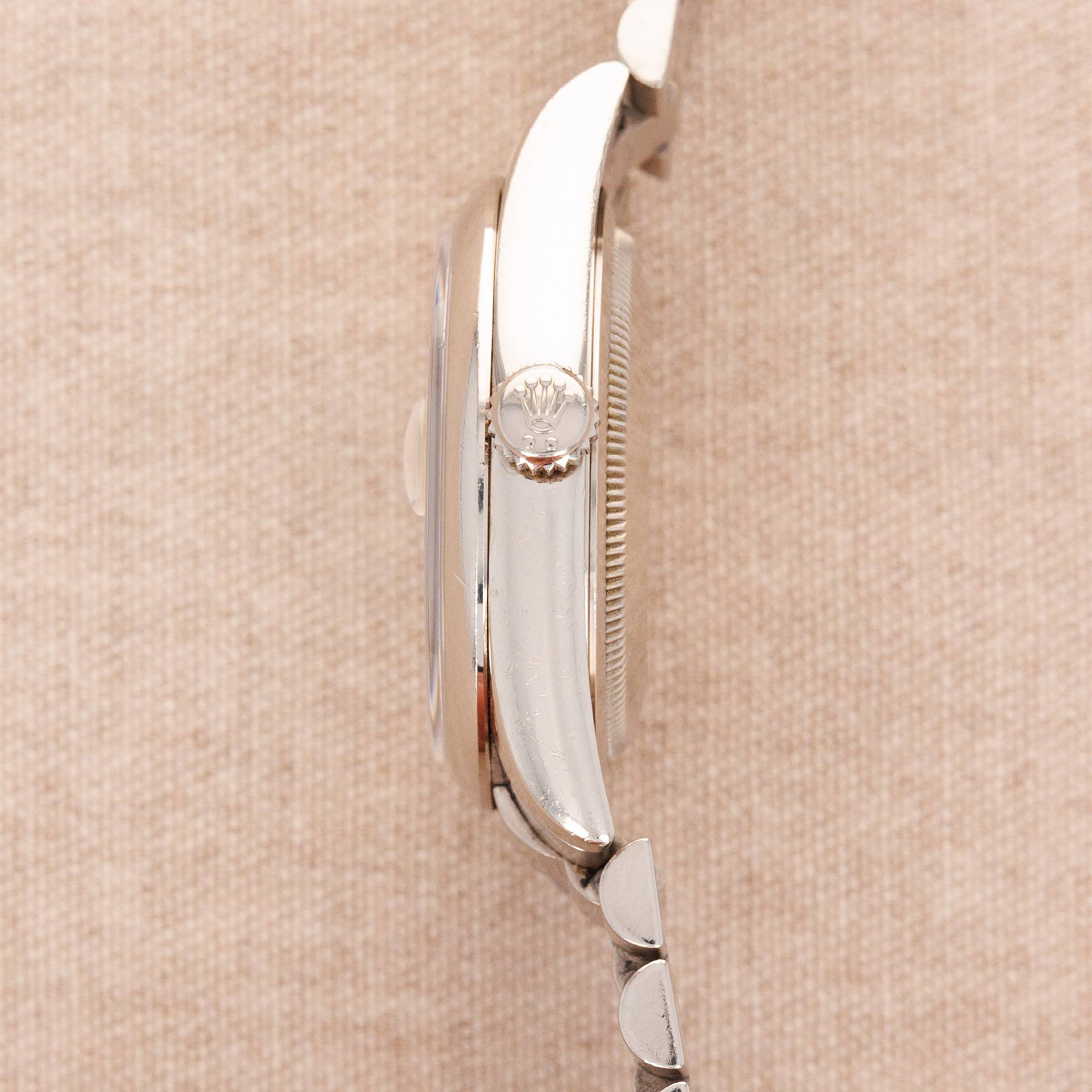 Rolex White Gold Day Date Ref. 118209 with Mother of Pearl Dial