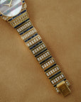 Piaget Yellow Gold Polo Ref. 861 with Mother of Pearl & Opal dial and Sapphire and Diamond Bracelet