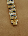 Piaget Yellow Gold Polo Ref. 861 with Mother of Pearl & Opal dial and Sapphire and Diamond Bracelet