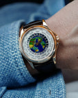 Patek Philippe - Patek Philippe Rose Gold World Time Cloisonne Watch Ref. 5131 (New Arrival) - The Keystone Watches