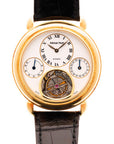 Audemars Piguet Yellow Gold Tourbillon Watch Ref. 25718BA