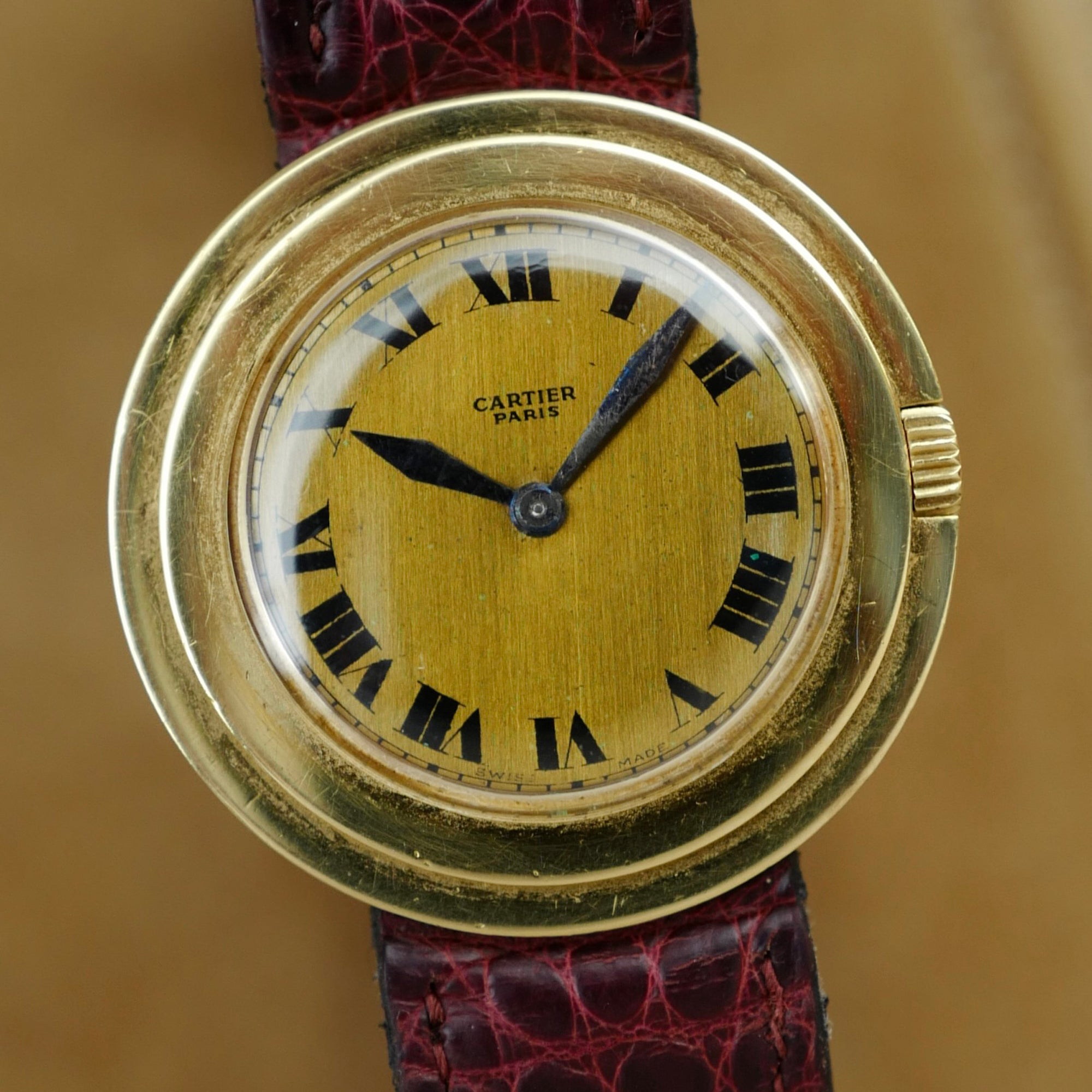 Cartier - Cartier Yellow Gold Ronde Escalier, Circa 1940 (New Arrival) - The Keystone Watches