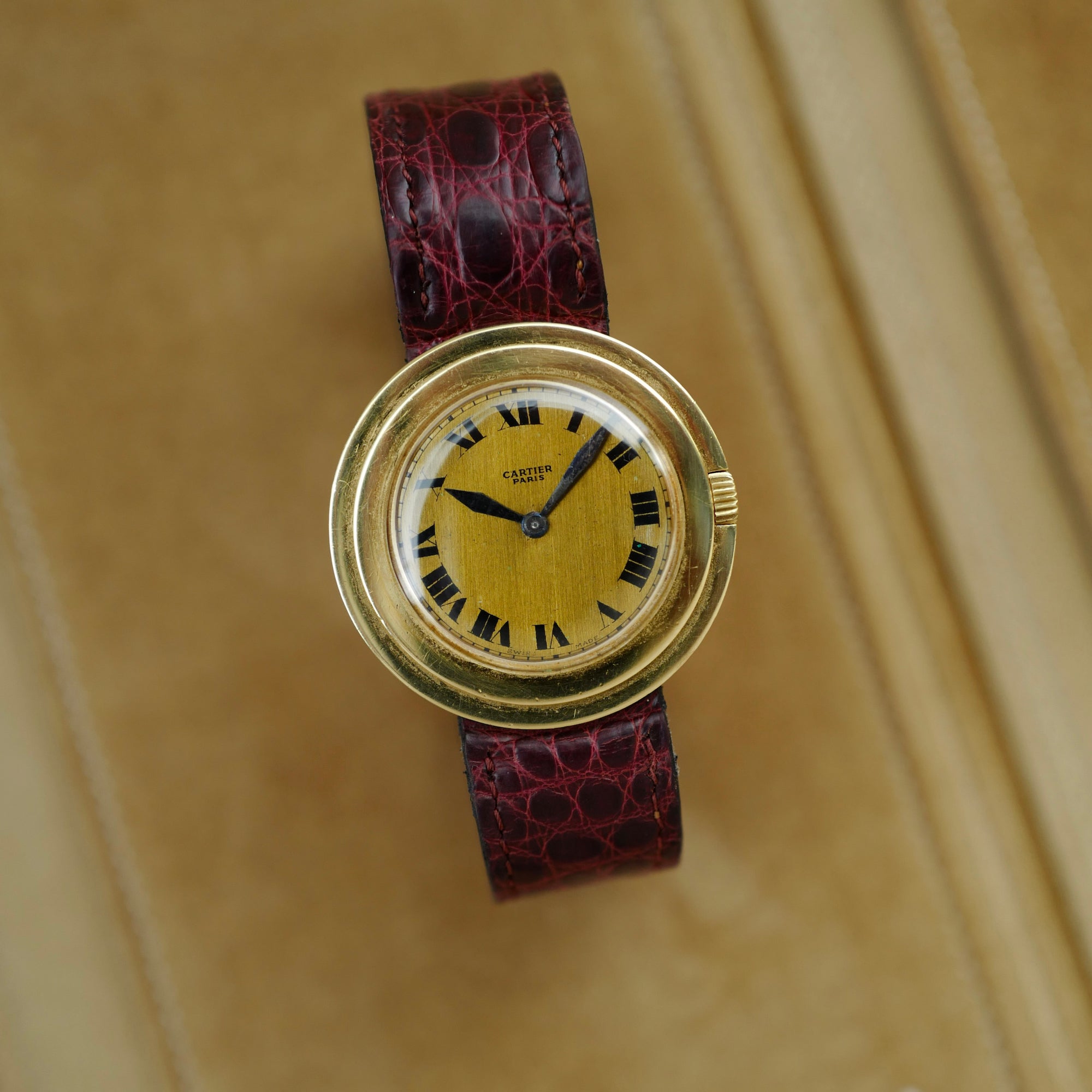 Cartier - Cartier Yellow Gold Ronde Escalier, Circa 1940 (New Arrival) - The Keystone Watches