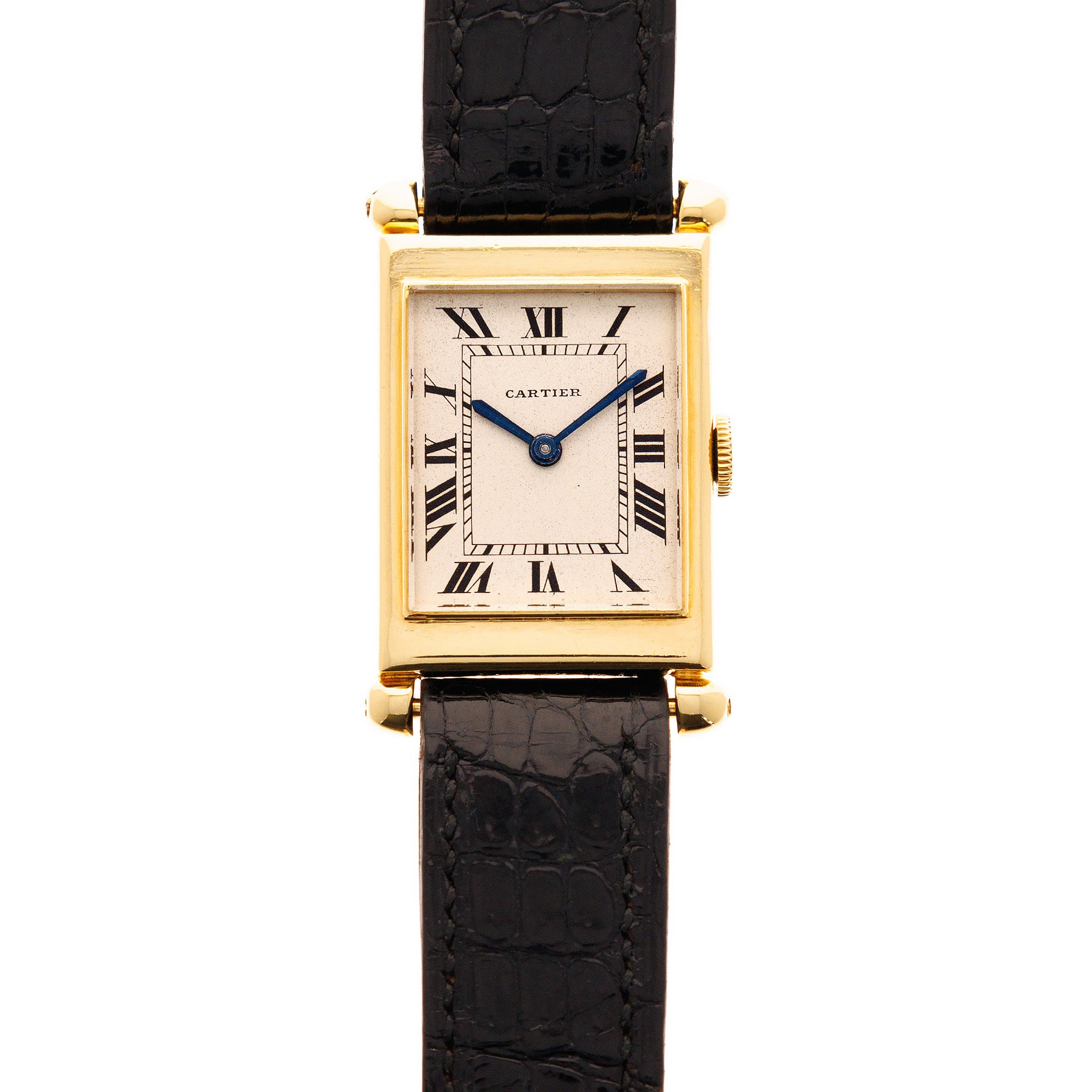 Cartier - Cartier Yellow Gold Tank Obus, European Watch & Clock, Late 1940s - The Keystone Watches