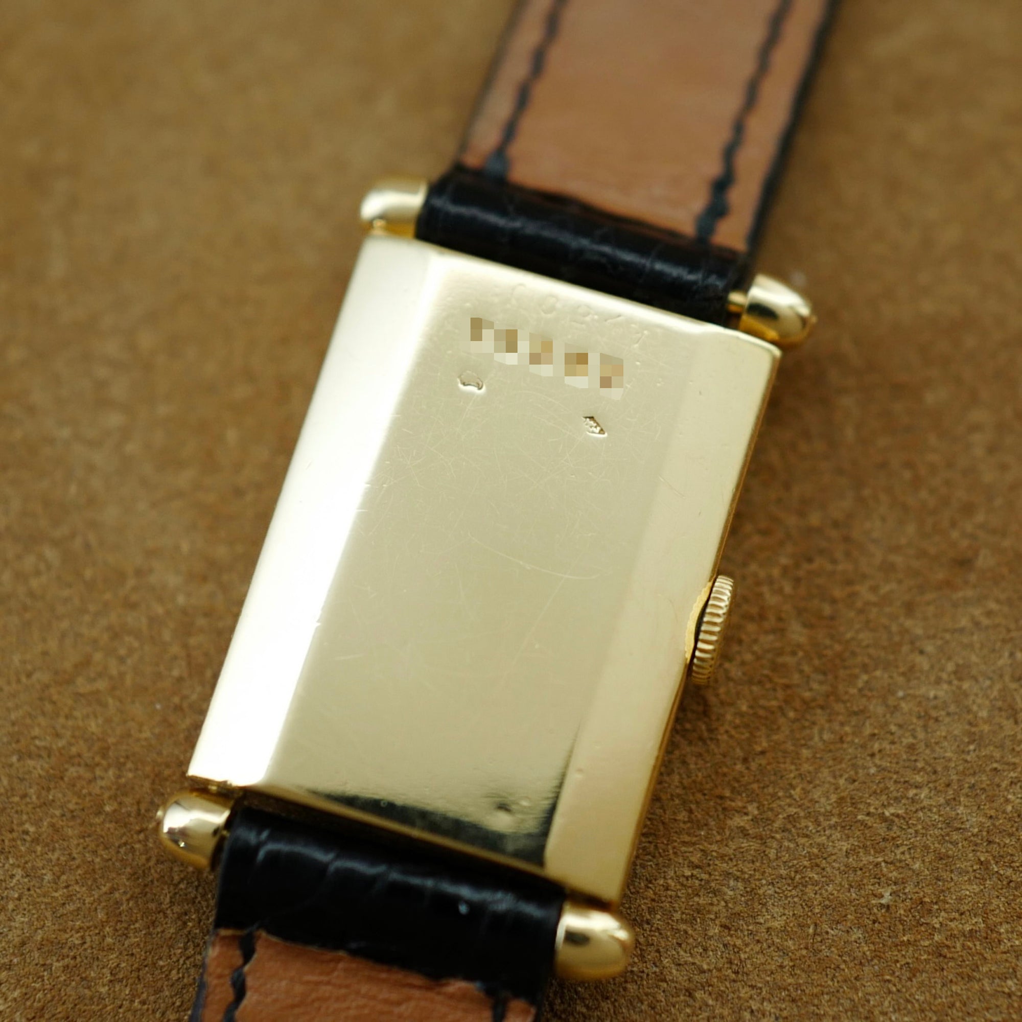 Cartier - Cartier Yellow Gold Tank Obus, European Watch &amp; Clock, Late 1940s - The Keystone Watches