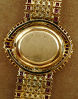 Audemars Piguet Yellow Gold Ruby & Diamond Watch