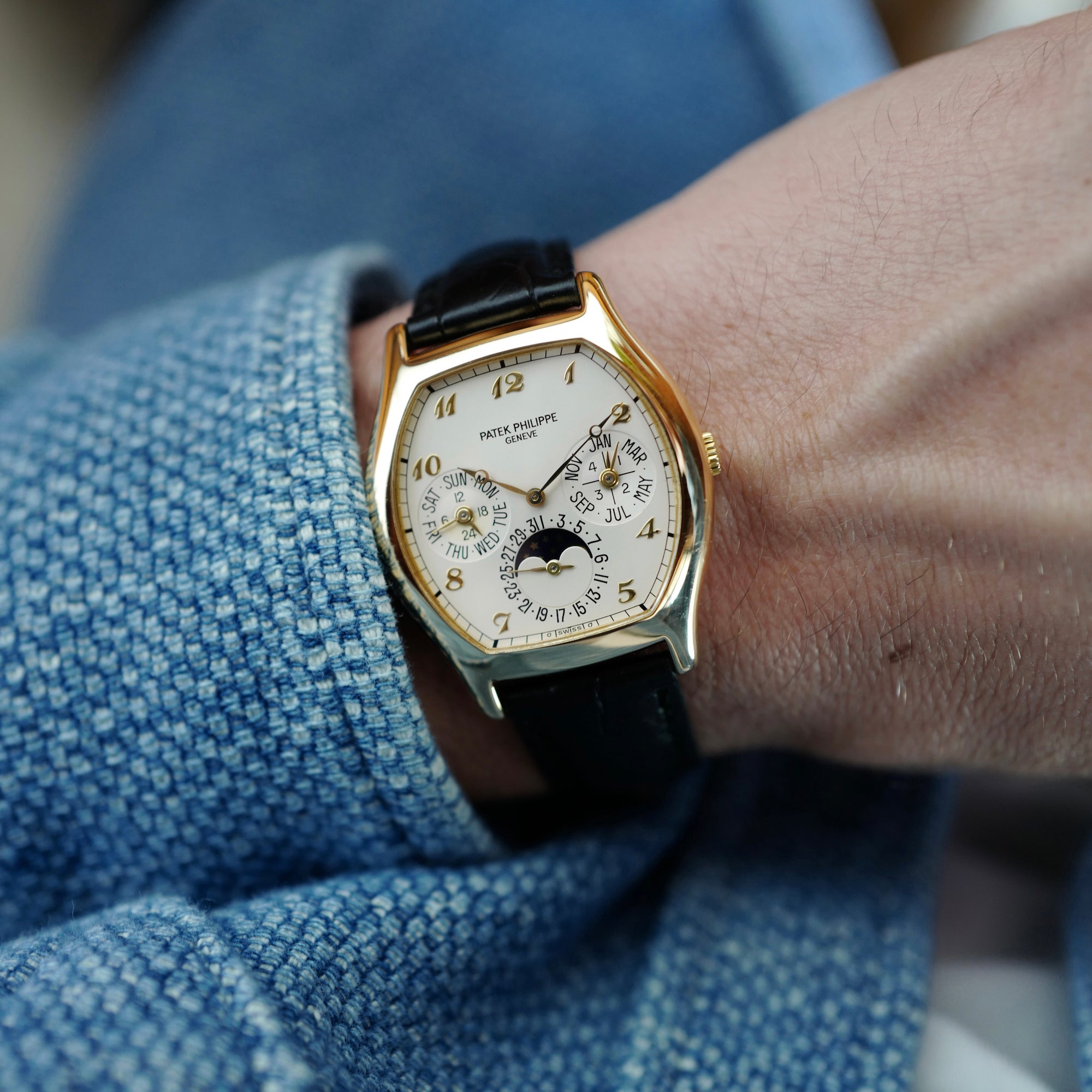 Patek Philippe - Patek Philippe Yellow Gold Perpetual Calendar Ref. 5040J (New Arrival) - The Keystone Watches