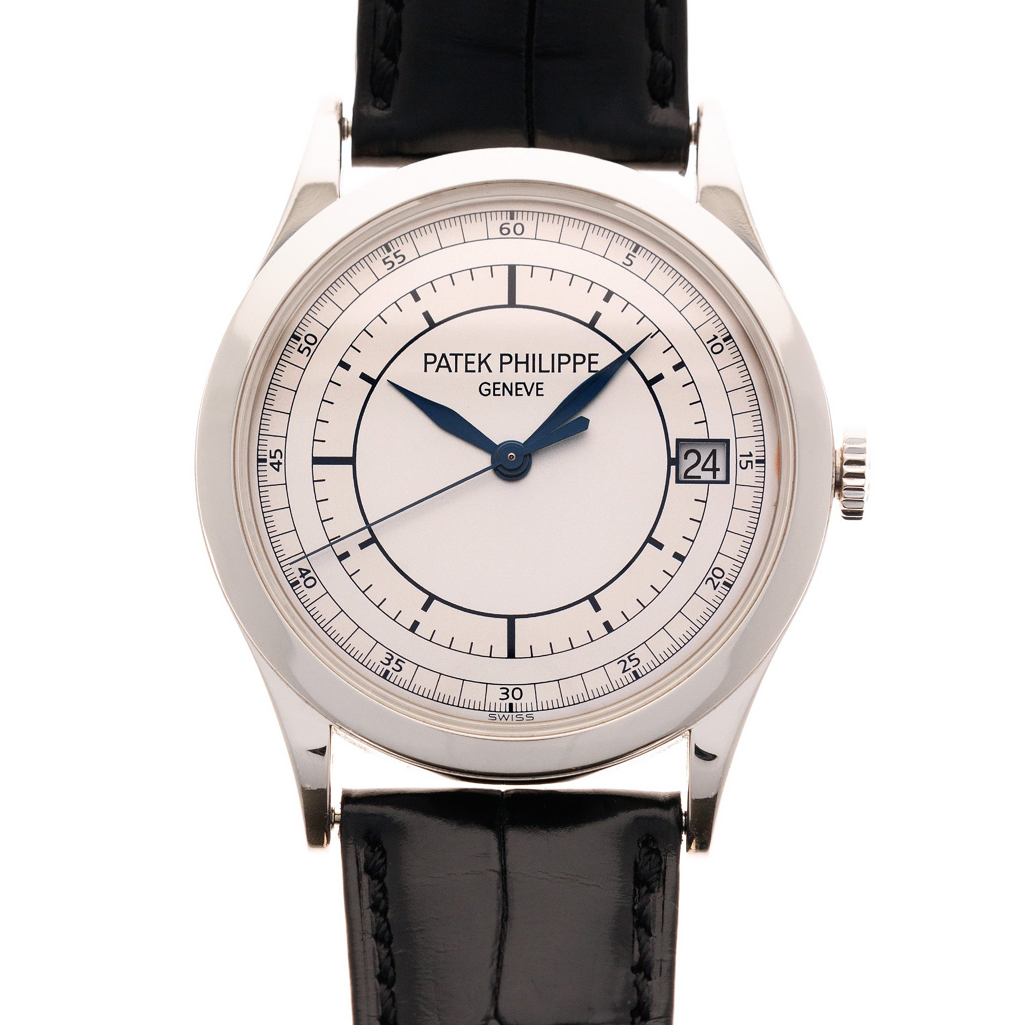 Patek Philippe - Patek Philippe White Gold Calatrava Ref. 5296 (New Arrival) - The Keystone Watches