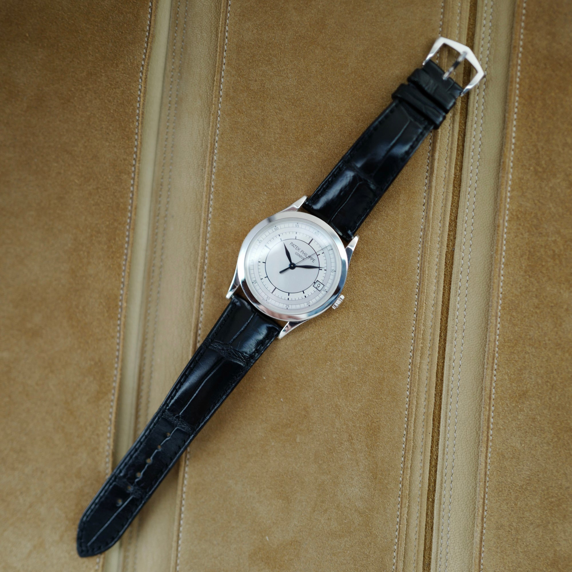 Patek Philippe - Patek Philippe White Gold Calatrava Ref. 5296 (New Arrival) - The Keystone Watches