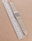 Audemars Piguet White Gold Rope and Bead Bracelet Watch Ref. 56525