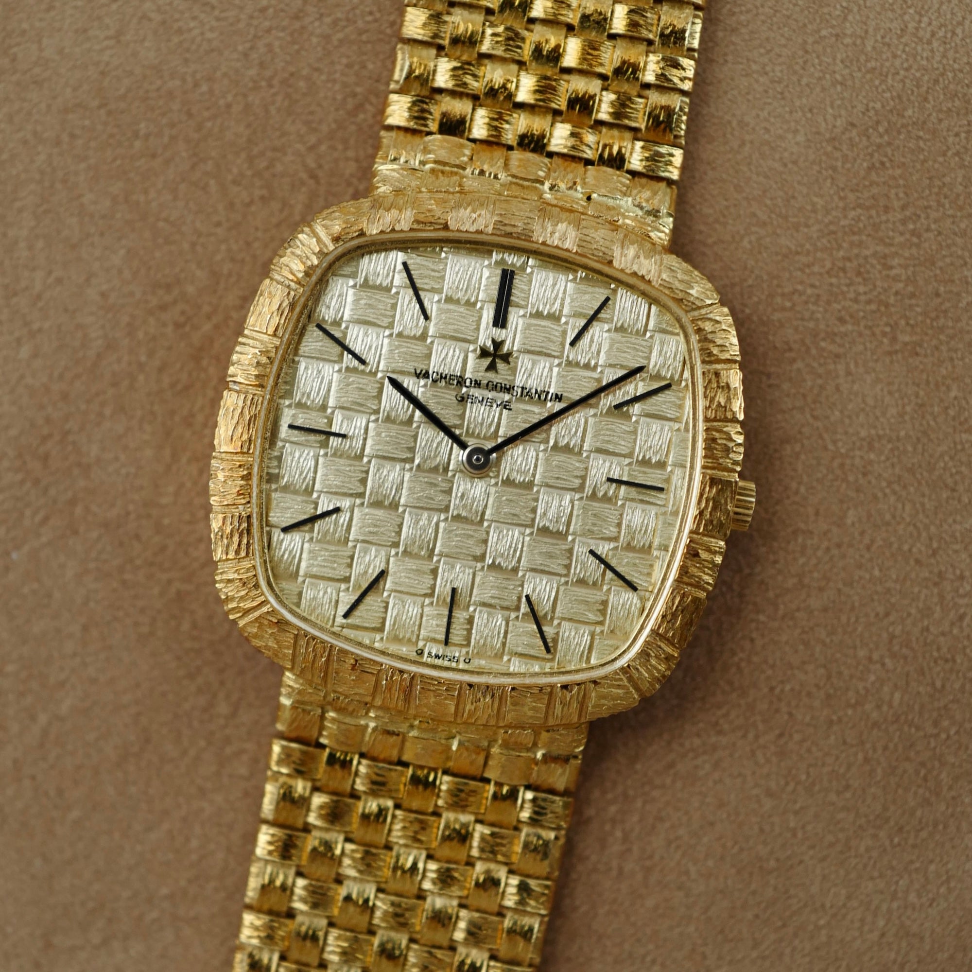 Vacheron Constantin - Vacheron Constantin Yellow Gold Woven Band Watch - The Keystone Watches