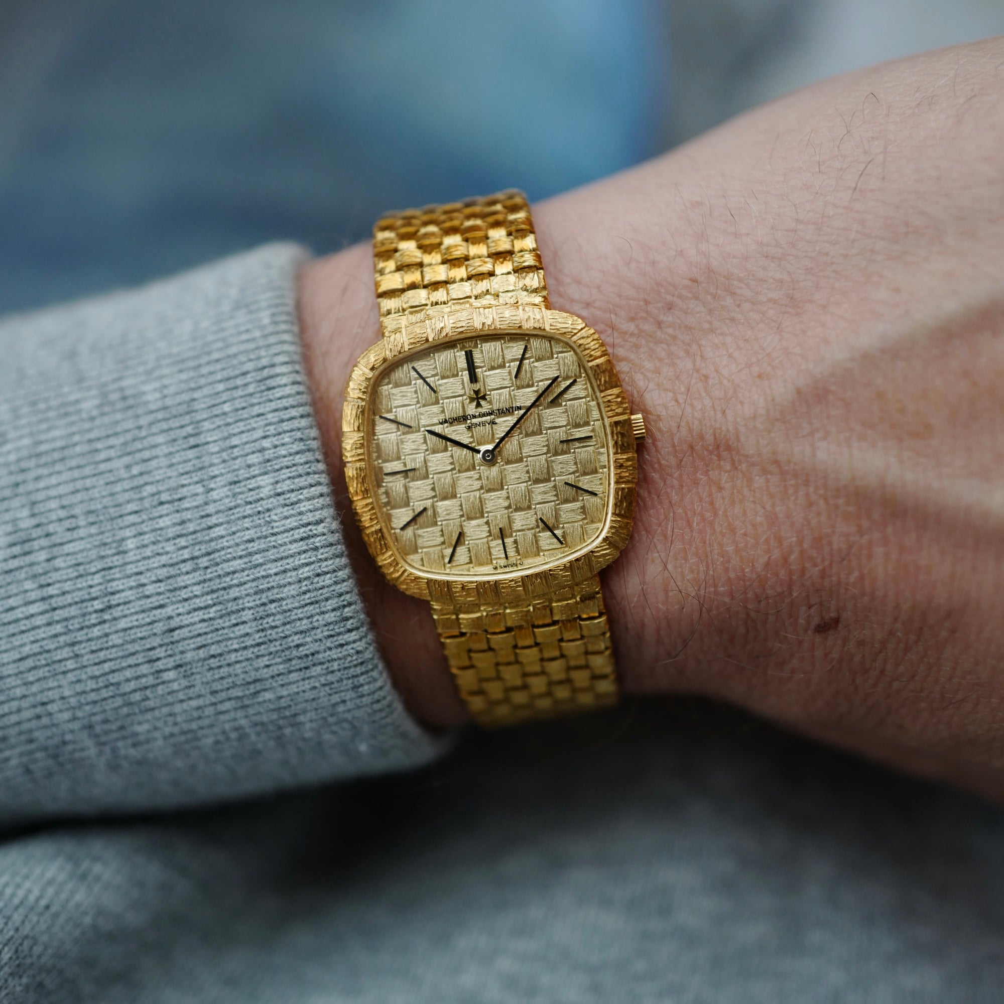 Vacheron Constantin - Vacheron Constantin Yellow Gold Woven Band Watch - The Keystone Watches