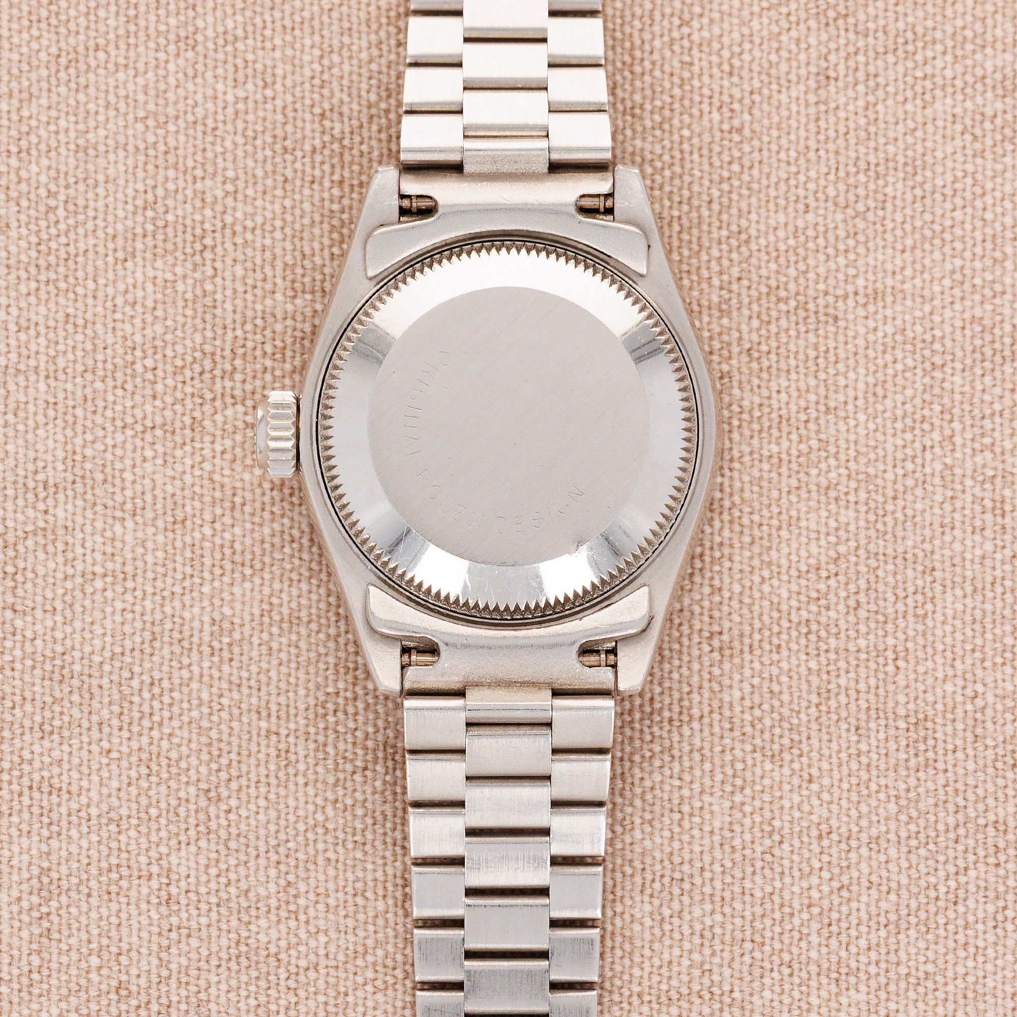 Rolex Platinum Ladies Datejust Diamond Ref. 69136