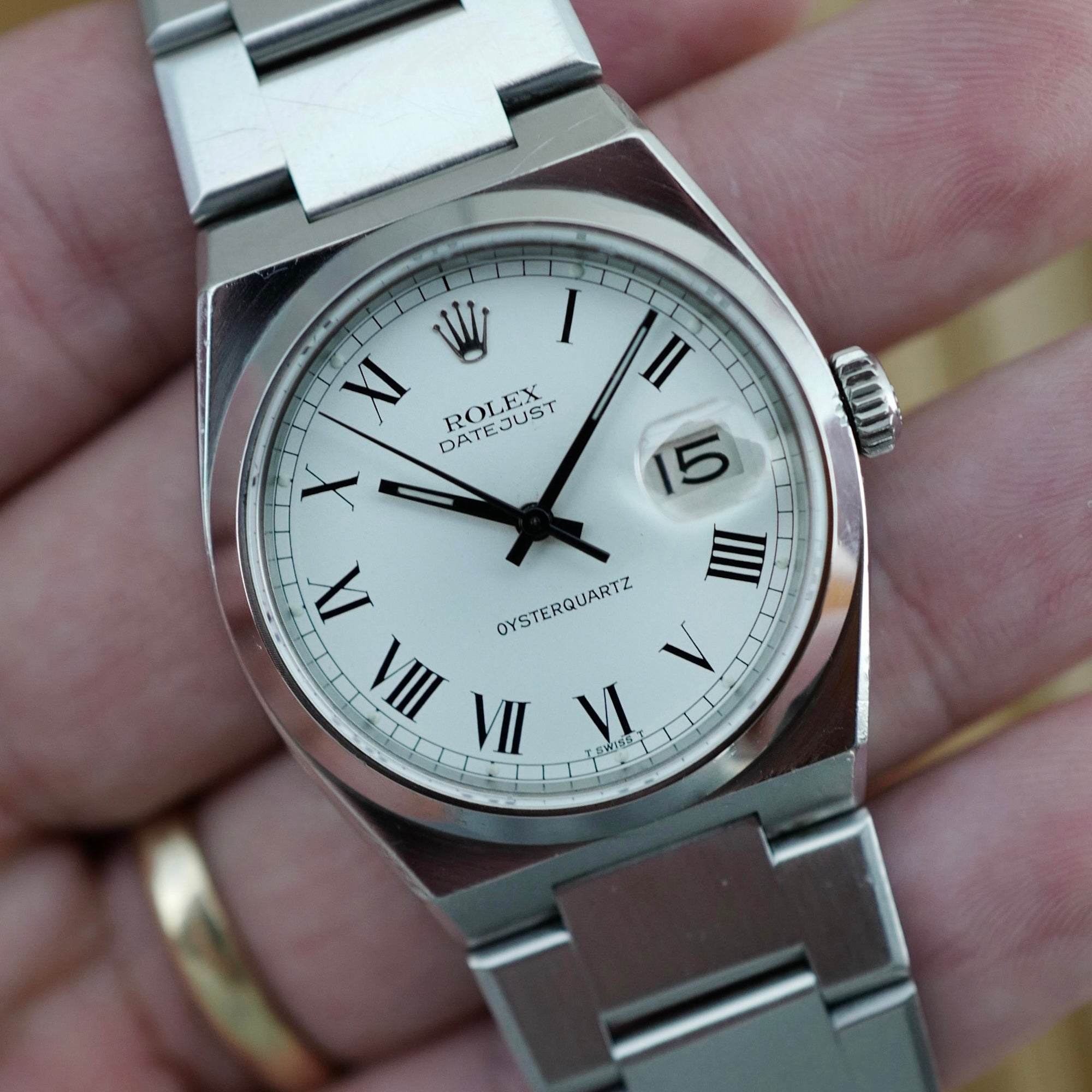 Rolex - Rolex Steel Oysterquartz Ref. 17000 with Buckley Dial and Hands - The Keystone Watches