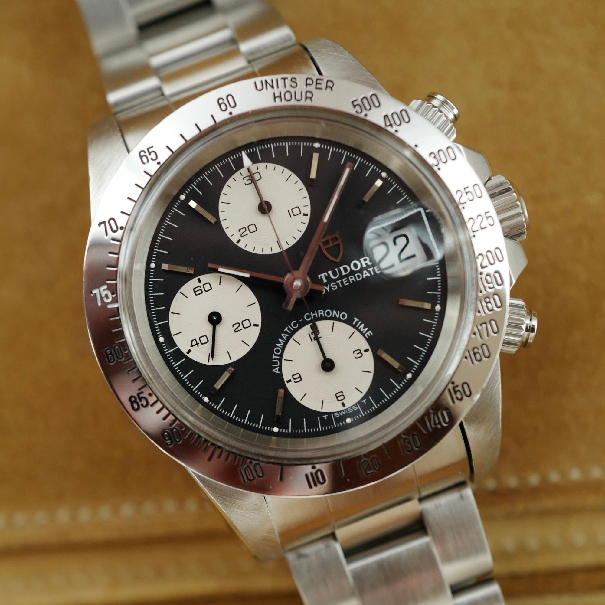 Tudor - Tudor Steel Big Block Chronograph Ref. 79180 with Original Warranty (New Arrival) - The Keystone Watches