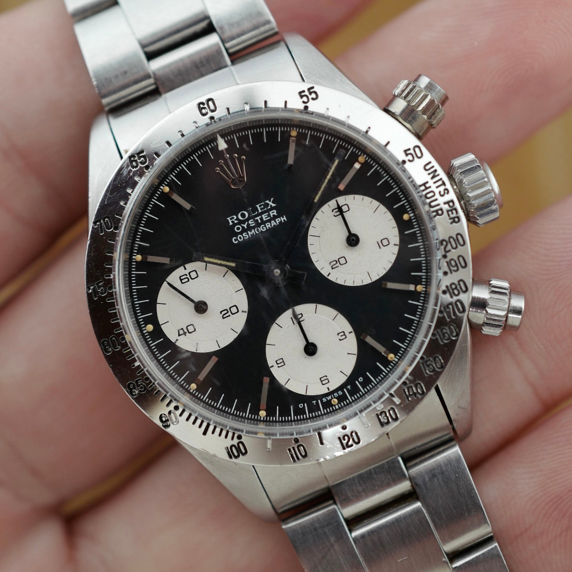 Rolex - Rolex Steel Daytona Ref. 6265 with Black Sigma Dial (New Arrival) - The Keystone Watches