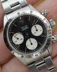 Rolex - Rolex Steel Daytona Ref. 6265 with Black Sigma Dial (New Arrival) - The Keystone Watches