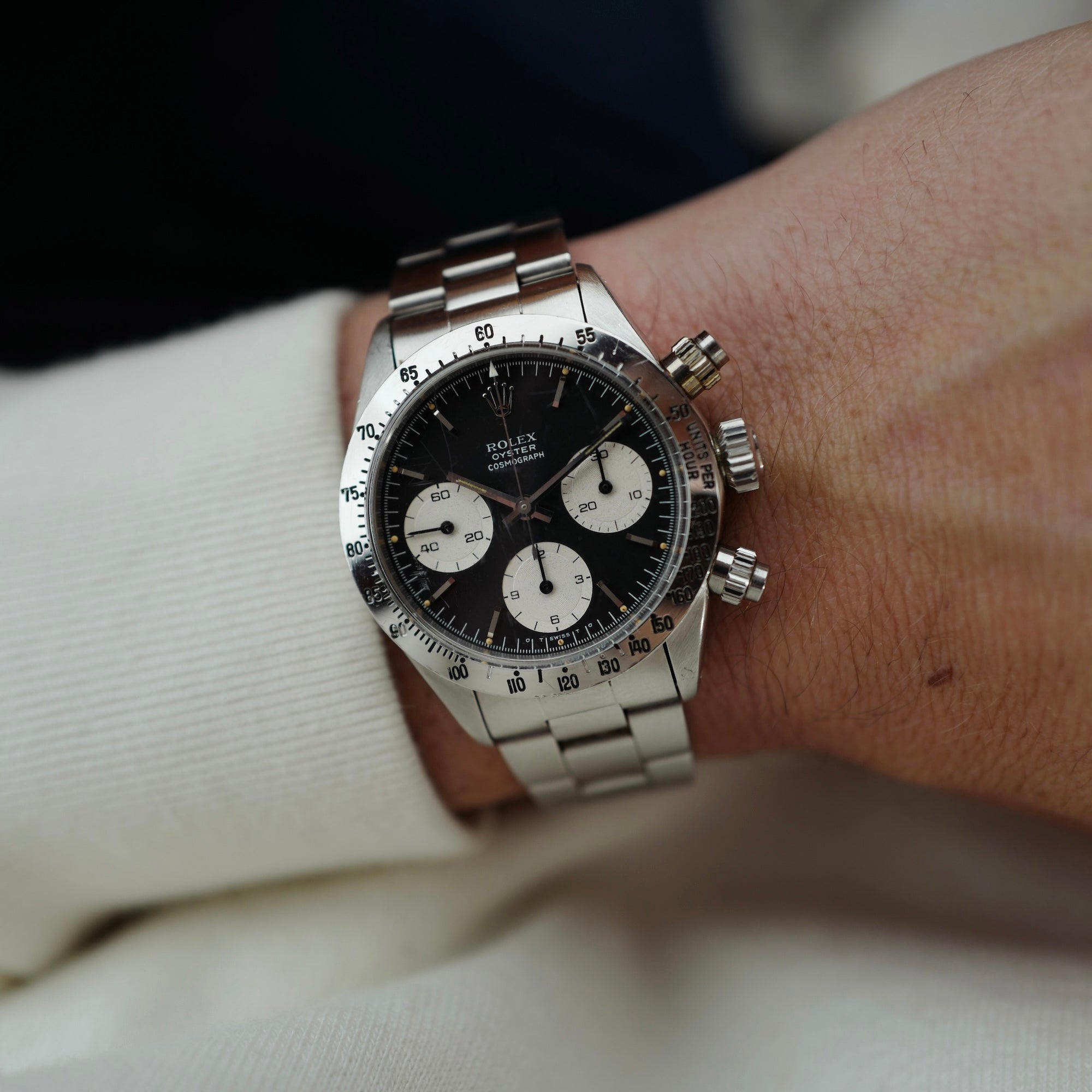 Rolex - Rolex Steel Daytona Ref. 6265 with Black Sigma Dial (New Arrival) - The Keystone Watches