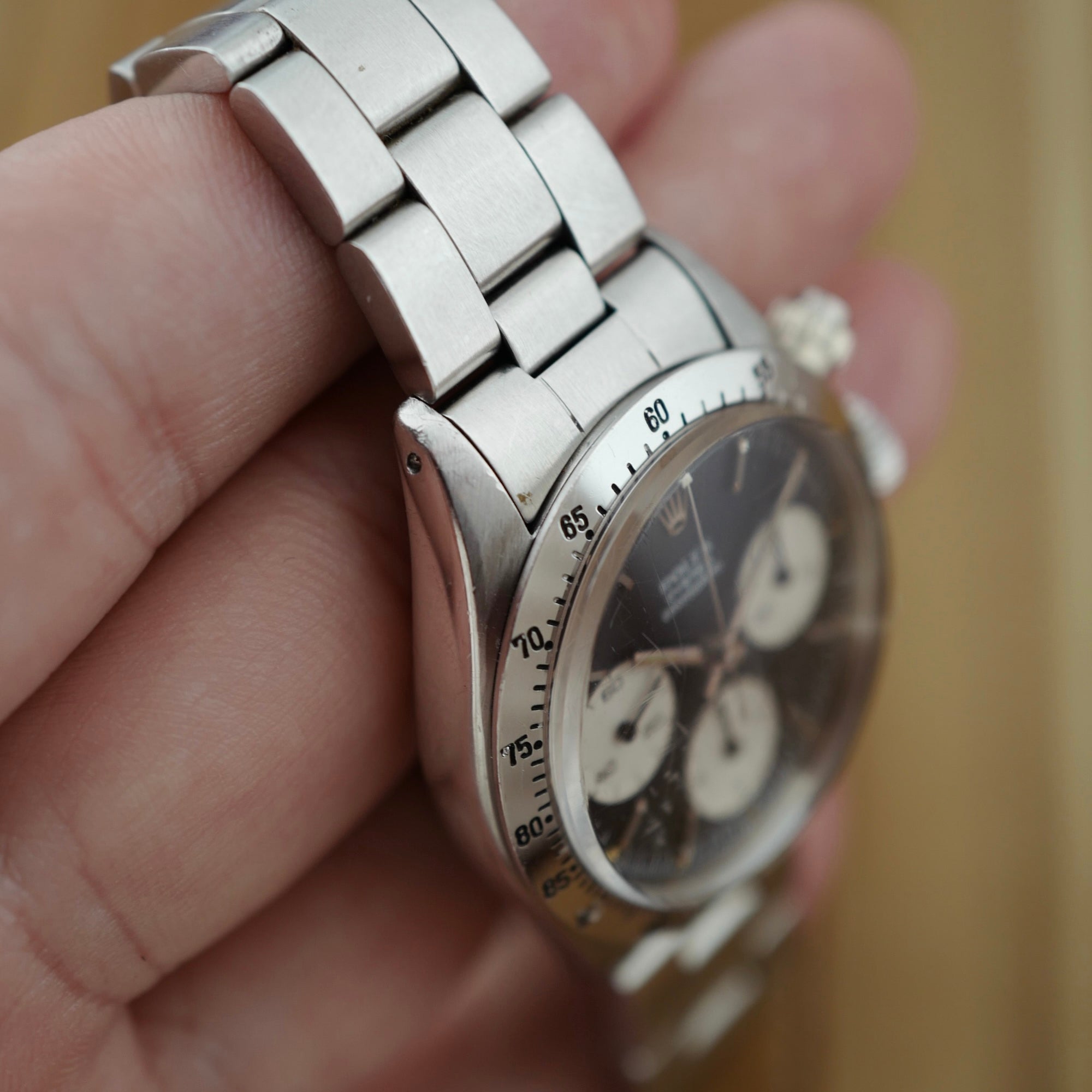 Rolex - Rolex Steel Daytona Ref. 6265 with Black Sigma Dial (New Arrival) - The Keystone Watches