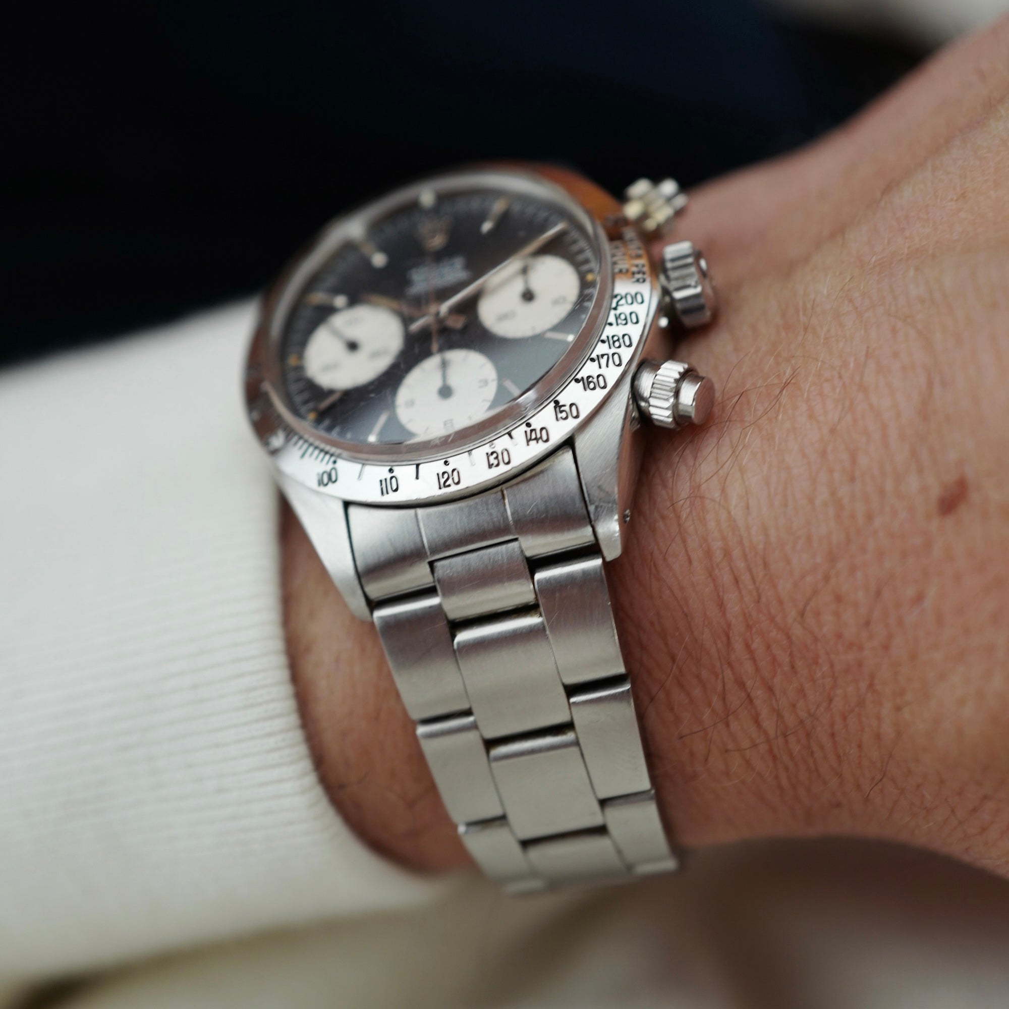 Rolex - Rolex Steel Daytona Ref. 6265 with Black Sigma Dial (New Arrival) - The Keystone Watches