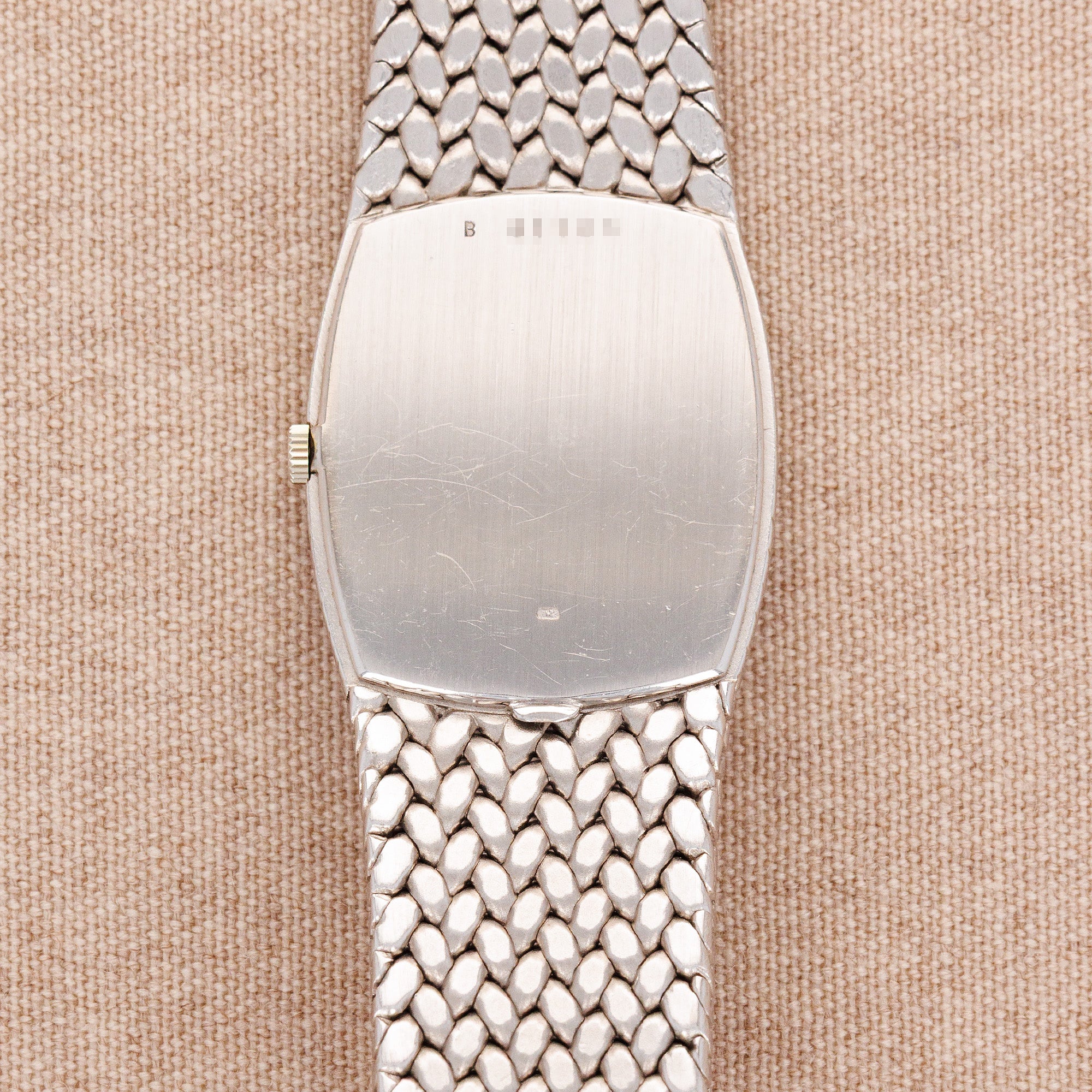 Audemars Piguet White Gold Cobra Strap Watch