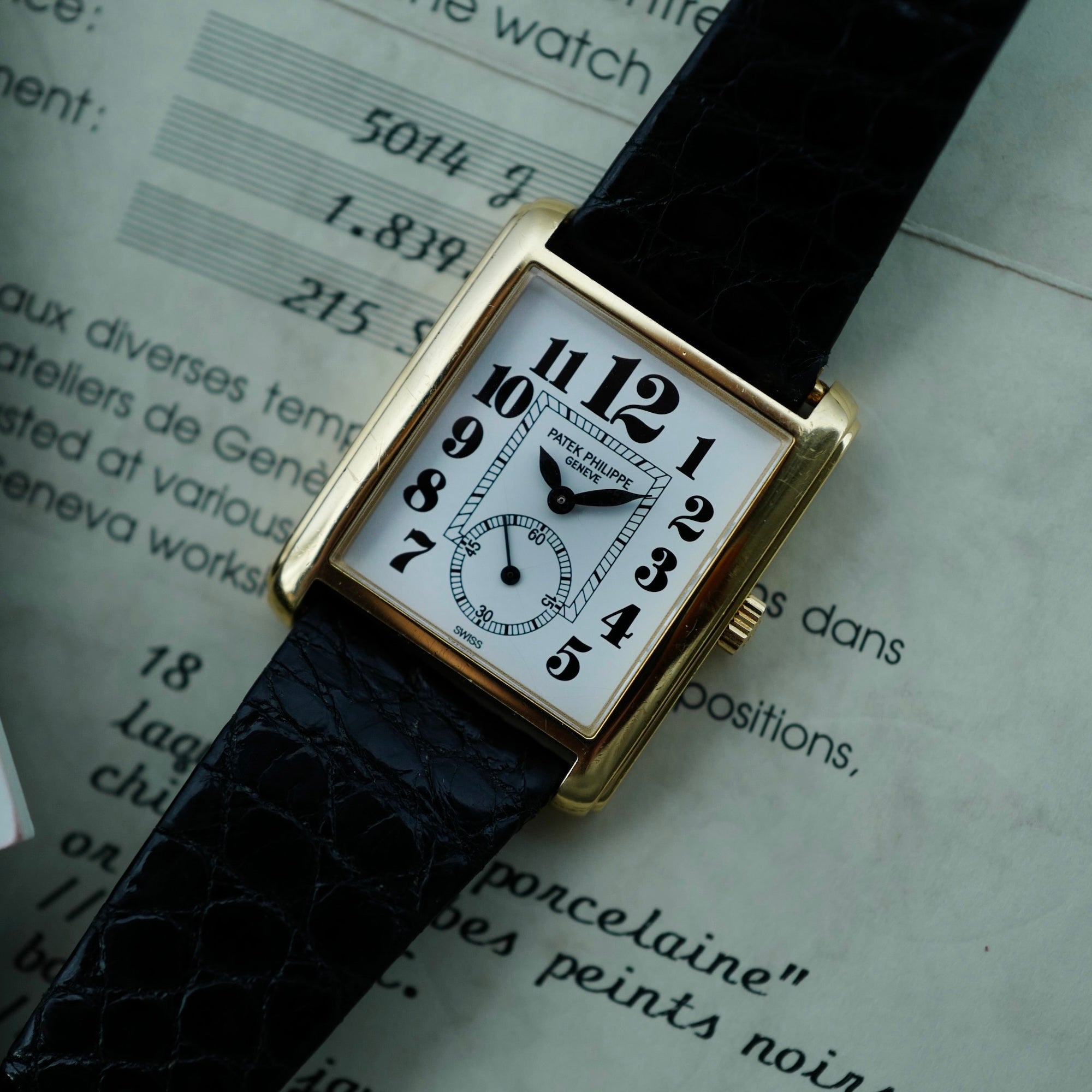 Patek Philippe Yellow Gold Gondolo Ref. 5014
