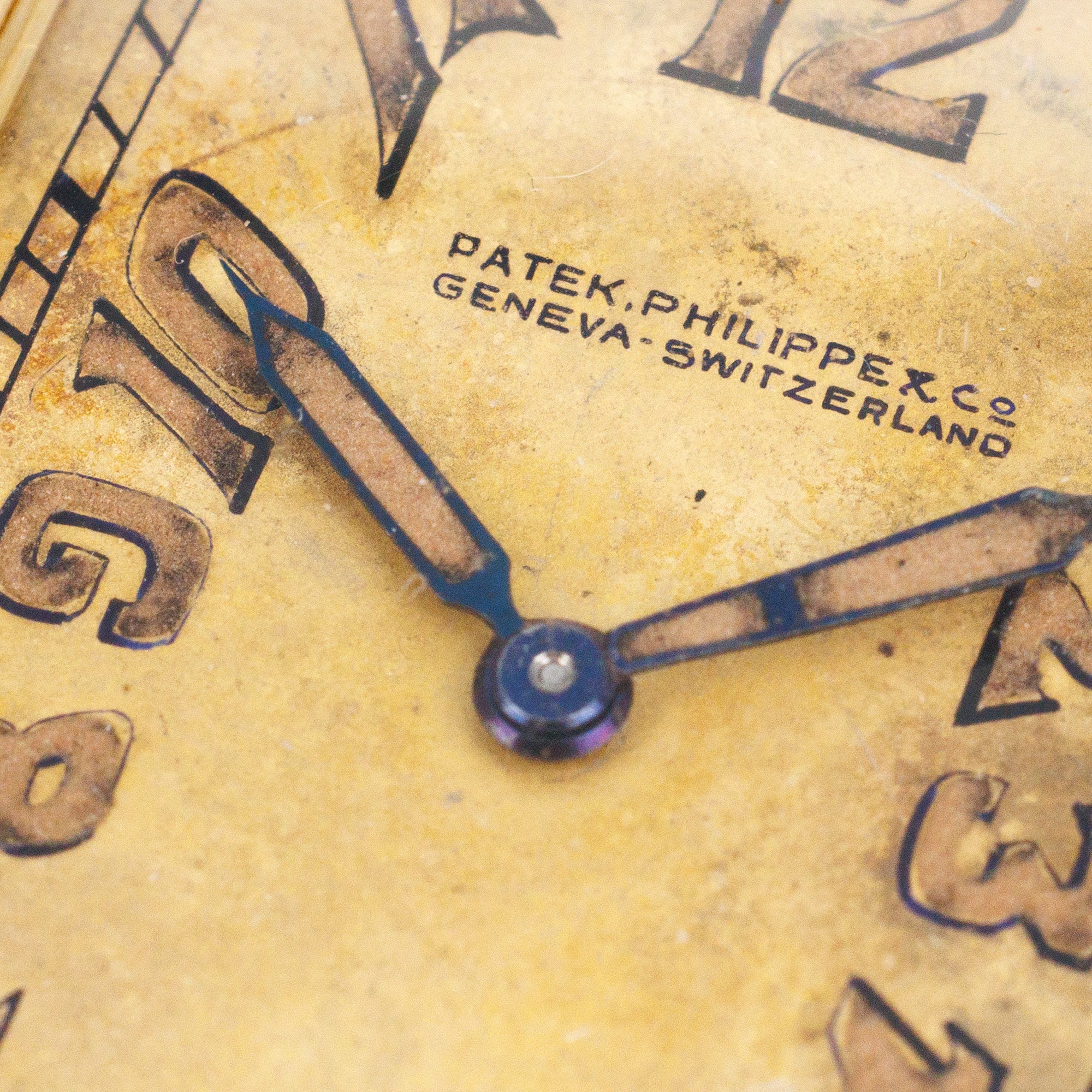 Patek Philippe Yellow Gold Art Deco Gondolo Watch, Circa 1913