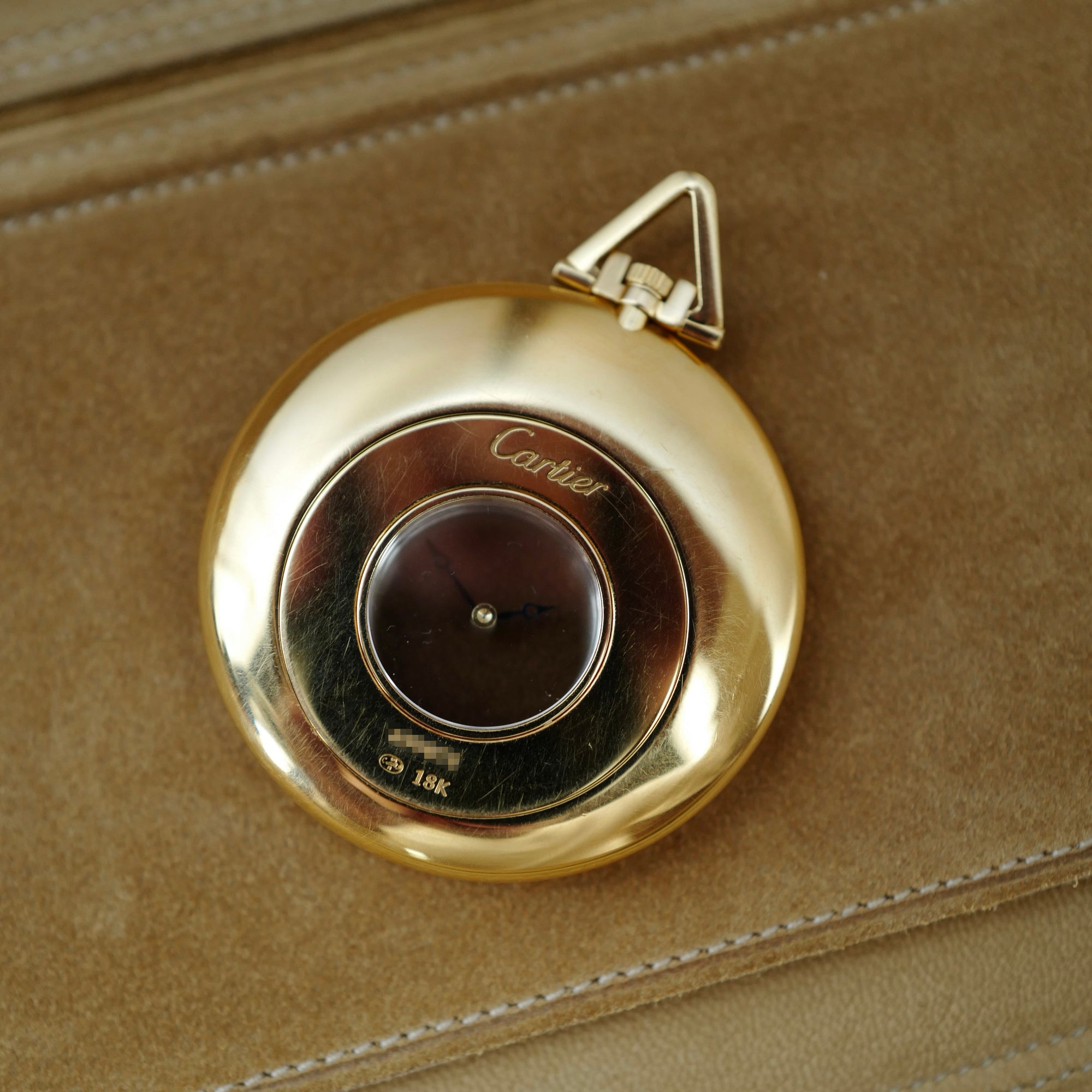 Cartier - Cartier Yellow Gold Mystery Pocket Watch (New Arrival) - The Keystone Watches