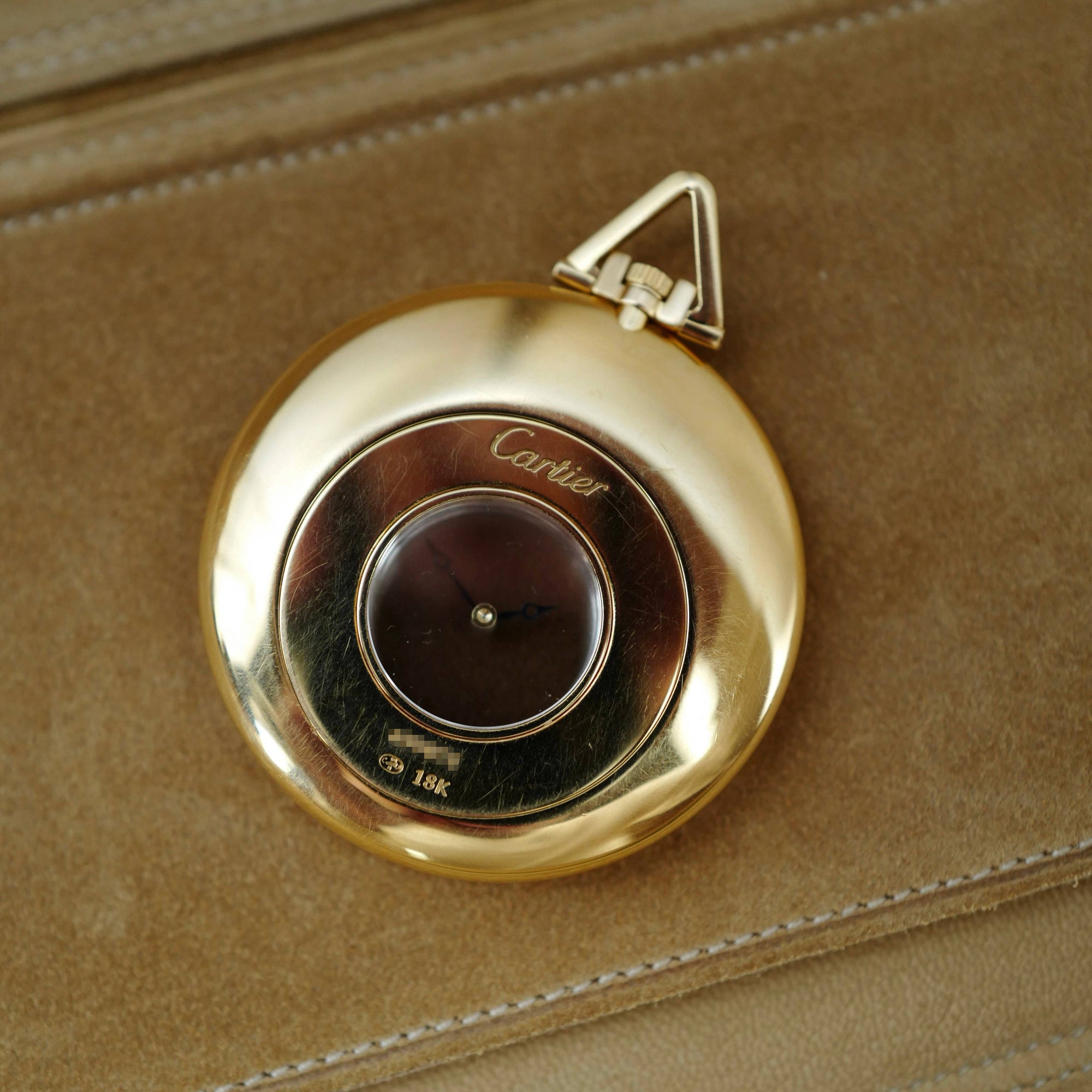 Cartier - Cartier Yellow Gold Mystery Pocket Watch - The Keystone Watches