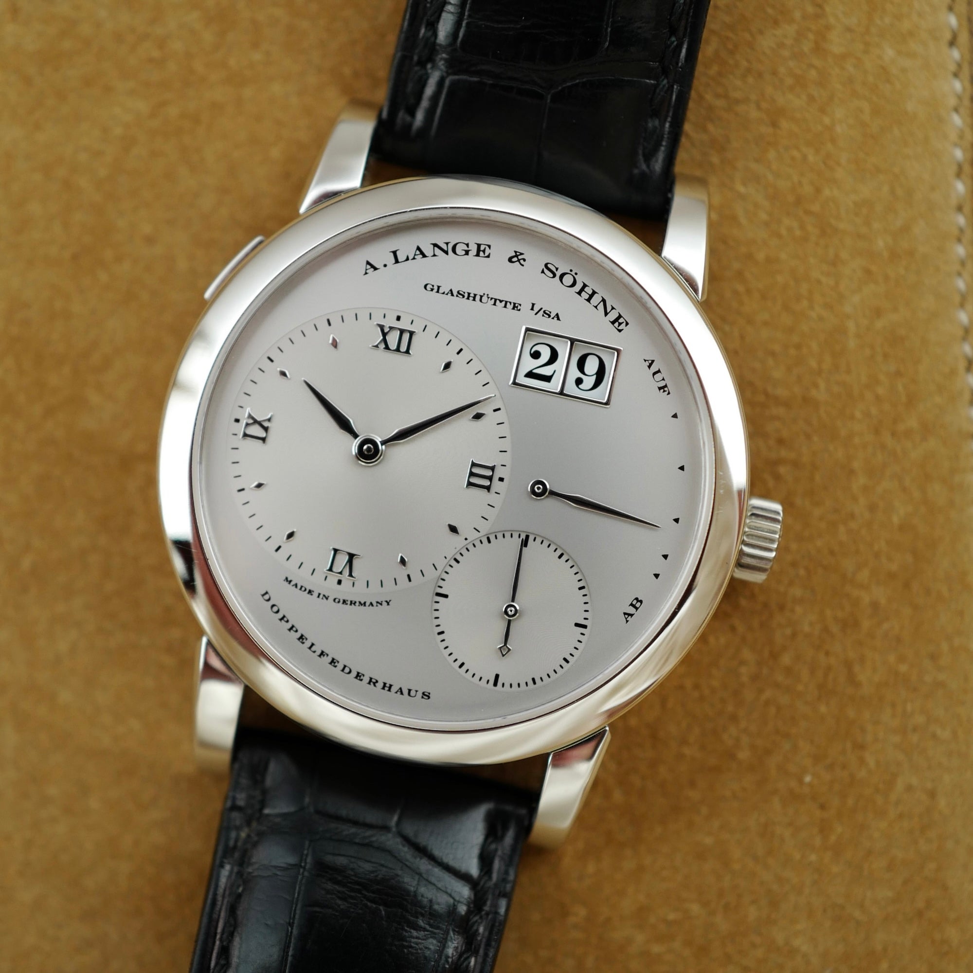 A. Lange &amp; Sohne - A Lange and Sohne Platinum Lange 1 Ref. 101.025 - The Keystone Watches