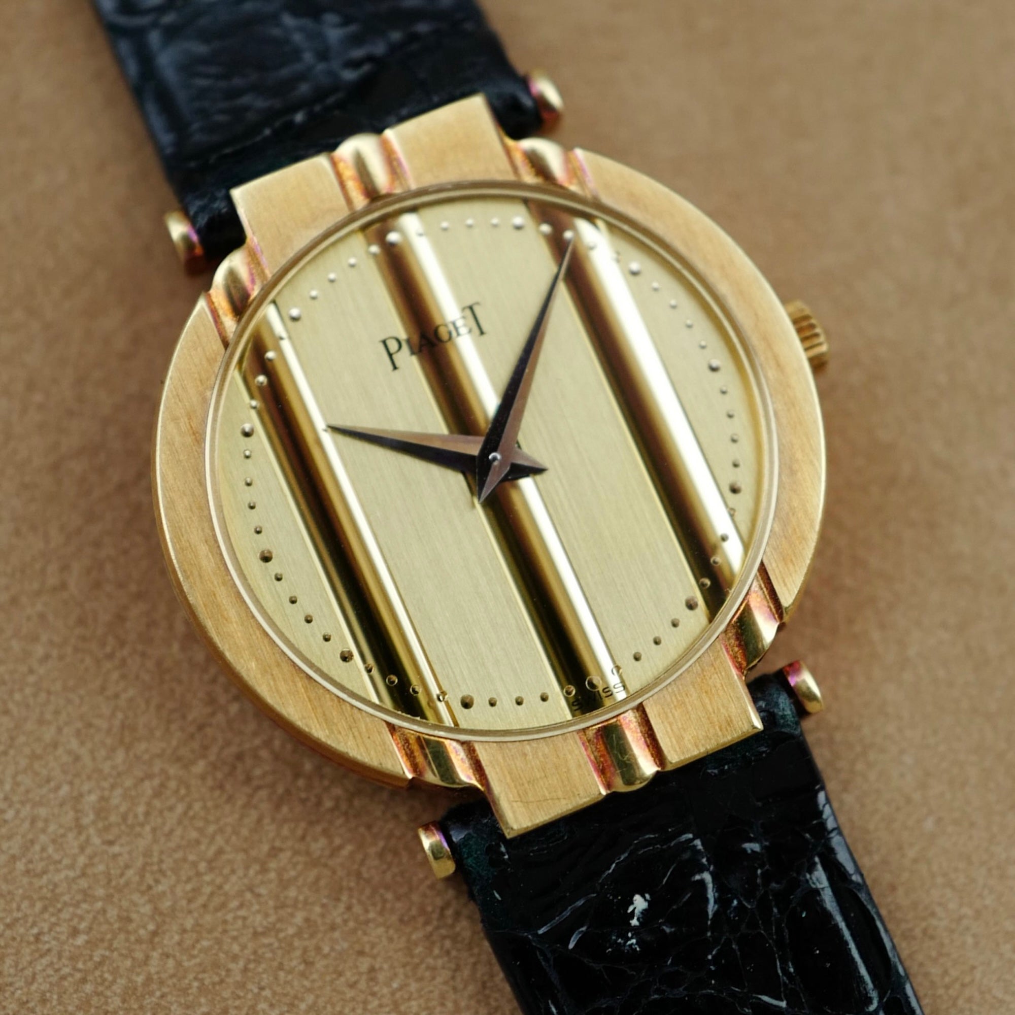 Piaget - Piaget Yellow Gold Polo Ref. 8273 with Box &amp; Papers (New Arrival) - The Keystone Watches