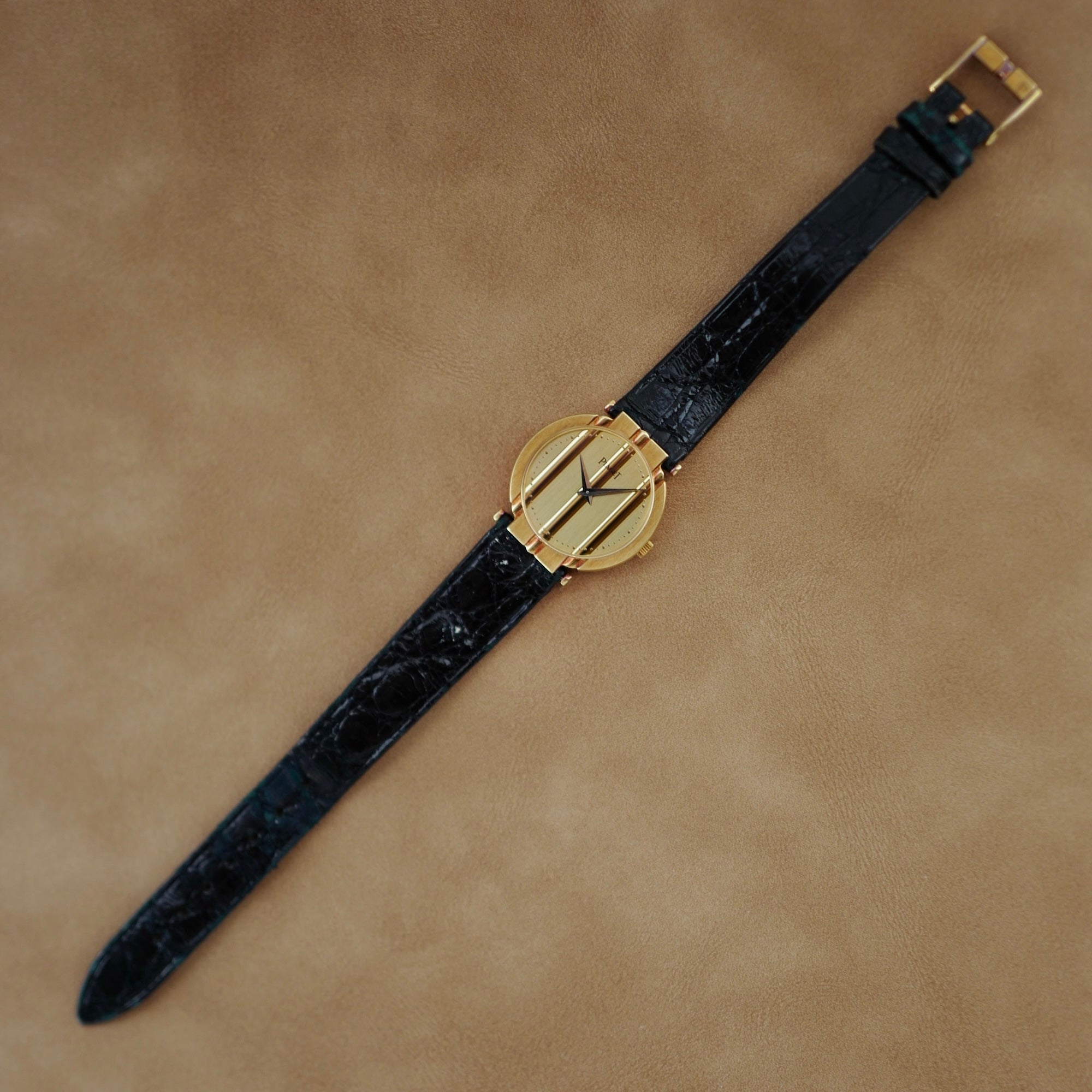 Piaget - Piaget Yellow Gold Polo Ref. 8273 with Box &amp; Papers (New Arrival) - The Keystone Watches