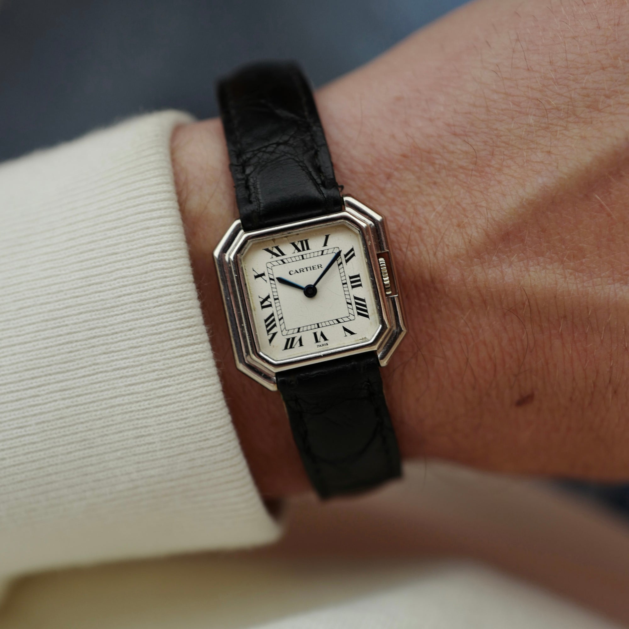 Cartier - Cartier White Gold Tank Ceinture Watch (New Arrival) - The Keystone Watches