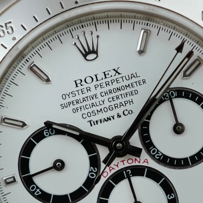 Rolex - Rolex Zenith Daytona Ref. 16520 retailed by Tiffany & Co. (New Arrival) - The Keystone Watches