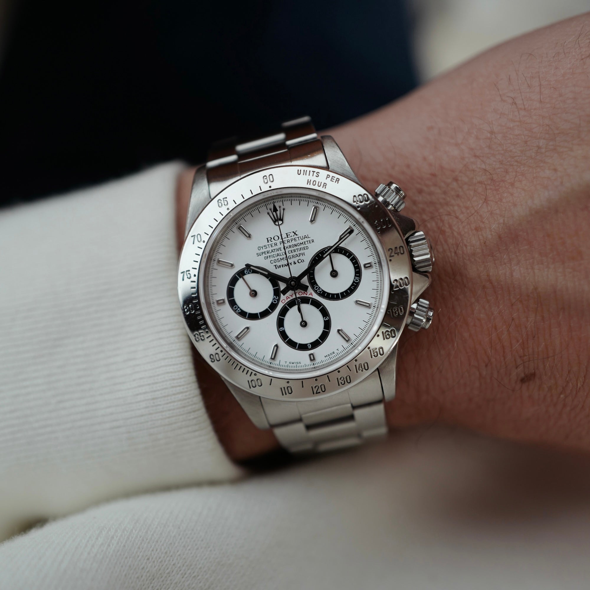 Rolex - Rolex Zenith Daytona Ref. 16520 retailed by Tiffany & Co. - The Keystone Watches