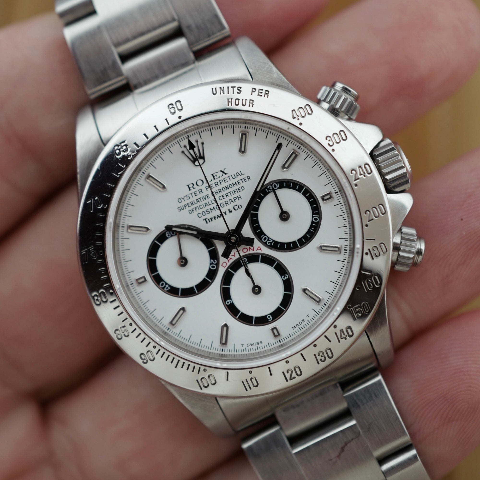 Rolex - Rolex Zenith Daytona Ref. 16520 retailed by Tiffany &amp; Co. (New Arrival) - The Keystone Watches