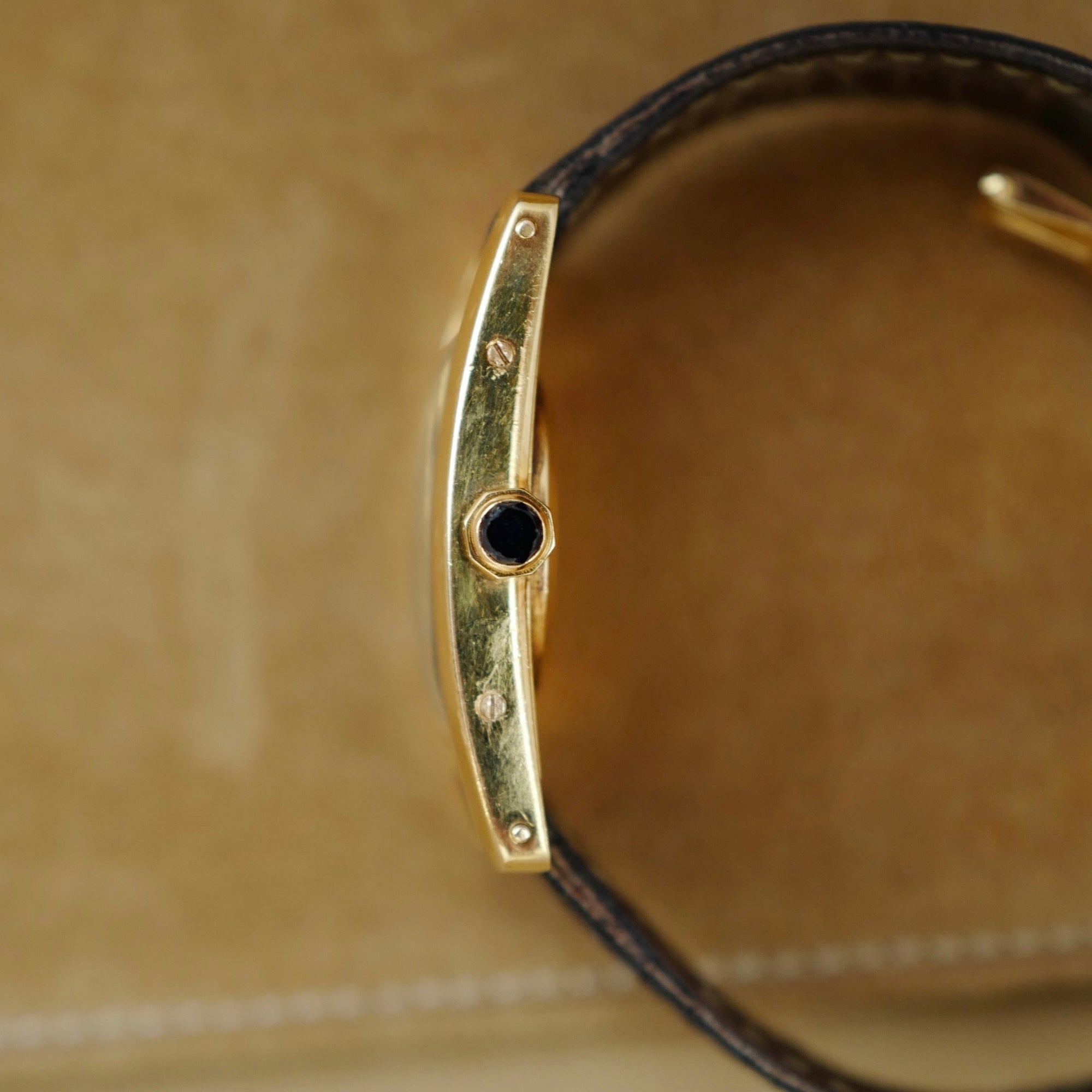 Cartier - Cartier Yellow Gold Tank Cintree, Circa 1966 (New Arrival) - The Keystone Watches