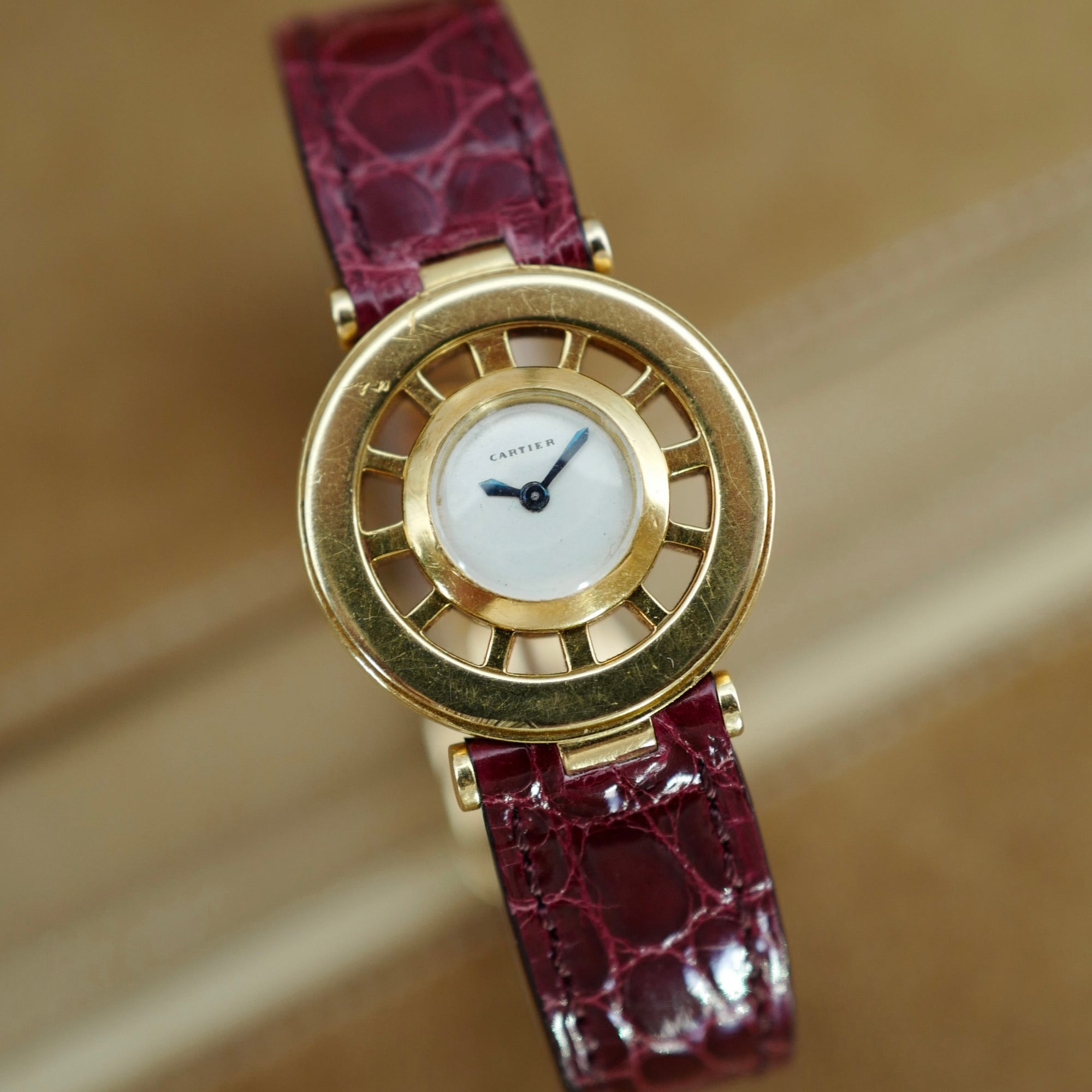 Cartier - Cartier Yellow Gold Gouvernail Helm Watch (New Arrival) - The Keystone Watches