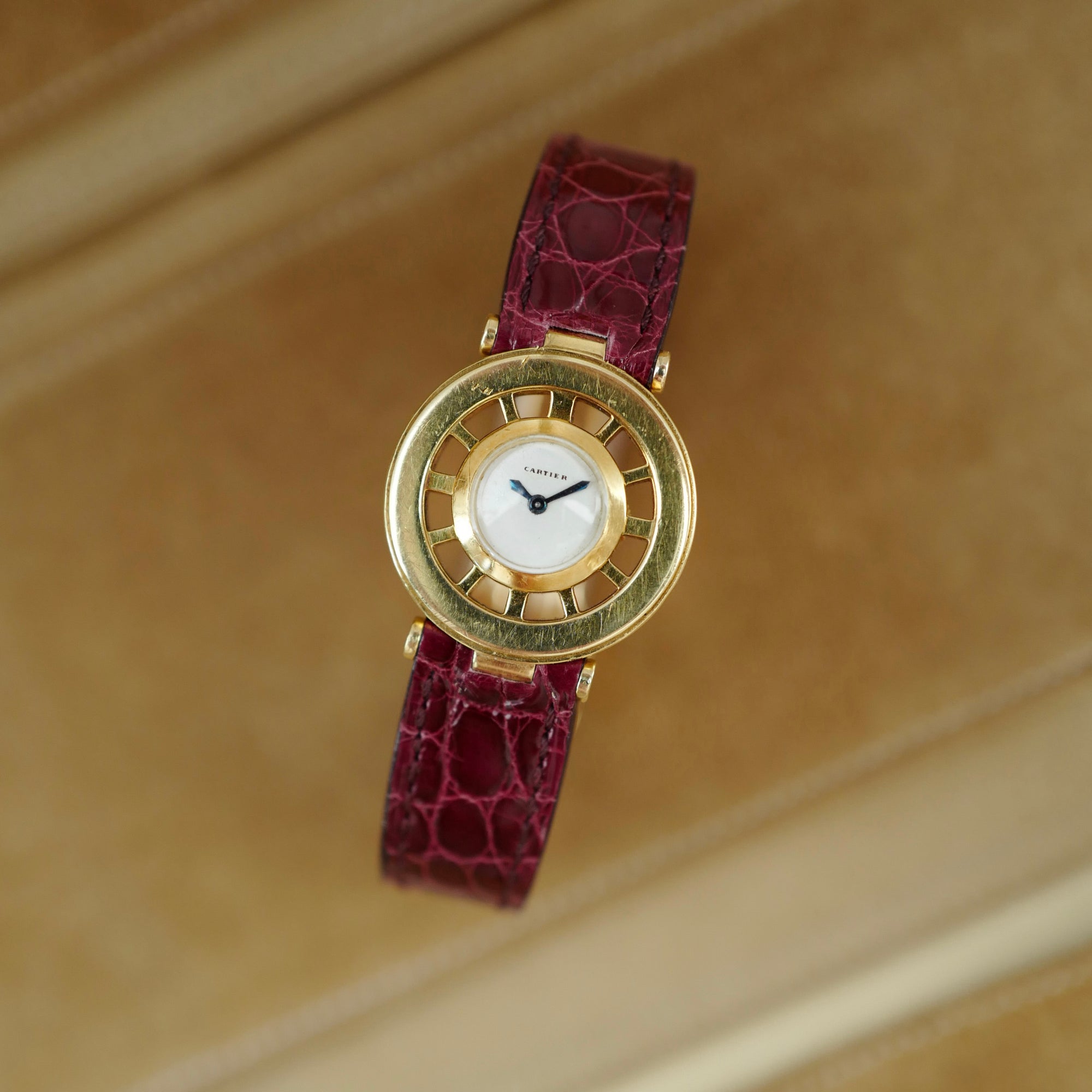 Cartier - Cartier Yellow Gold Gouvernail Helm Watch (New Arrival) - The Keystone Watches