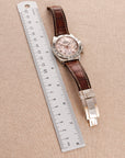 Rolex White Gold Zenith Daytona Ref. 16519 with Mother of Pearl Dial and Original Paper
