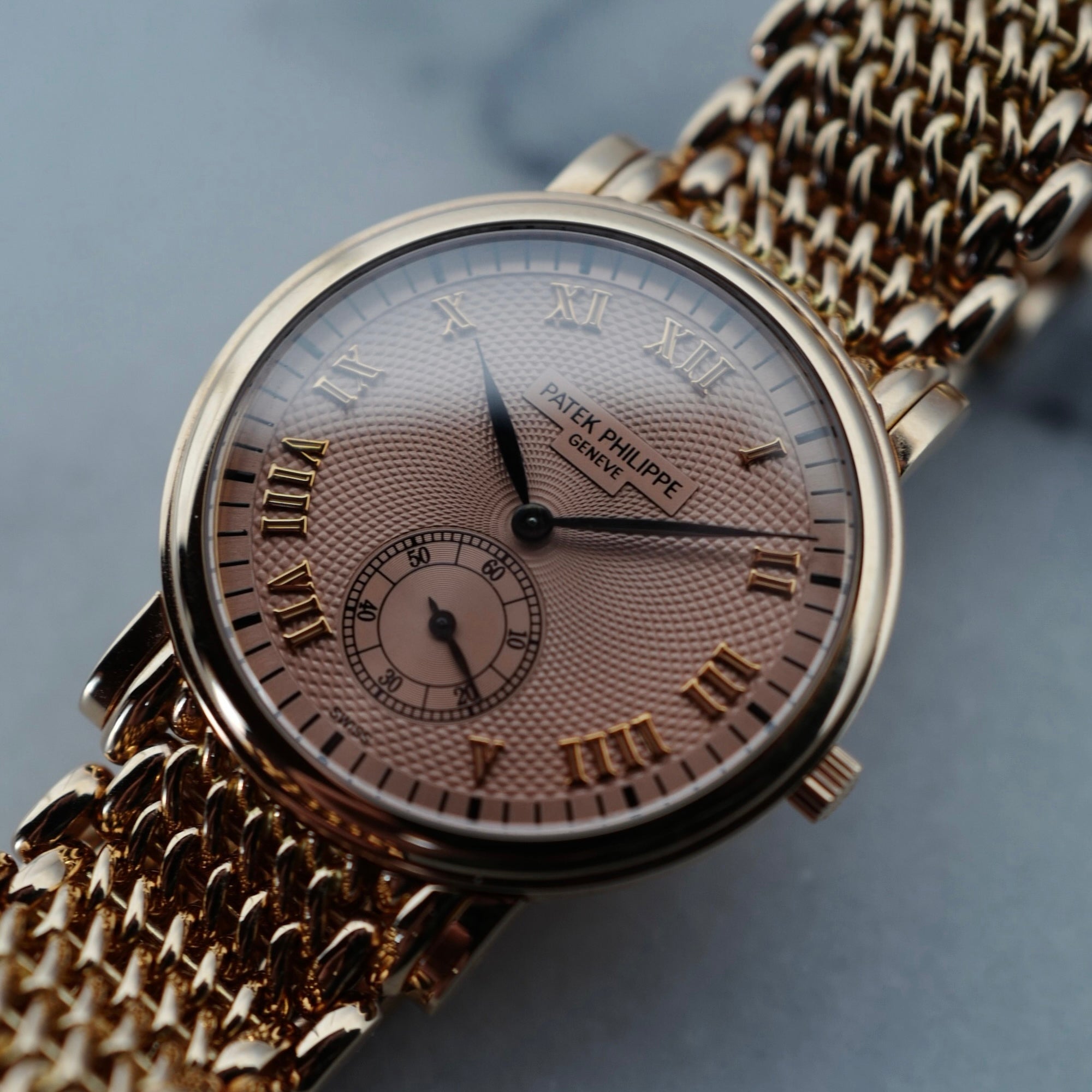 Patek Philippe - Patek Philippe Rose Gold Calatrava Ref. 5022 on Bracelet - The Keystone Watches