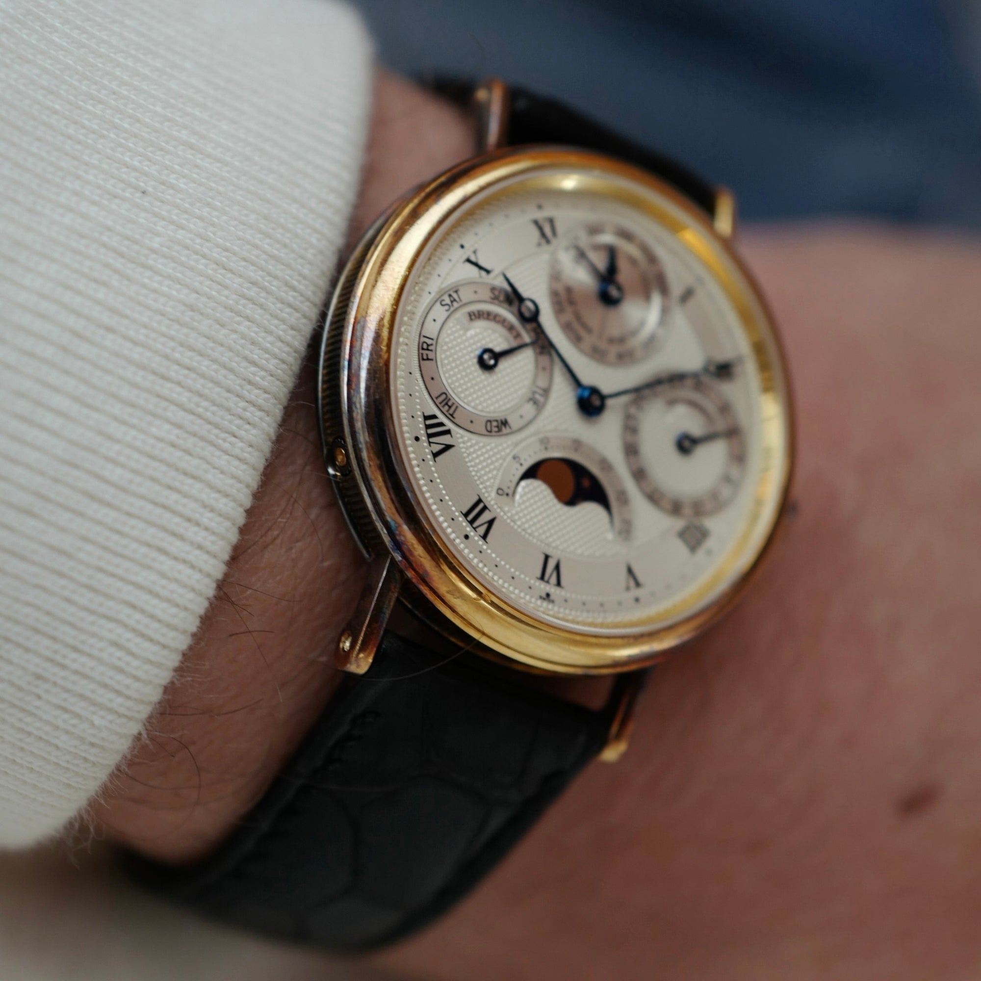 Breguet - Breguet Yellow Gold Perpetual Calendar Watch Ref. 3050BA, Early Series (New Arrival) - The Keystone Watches