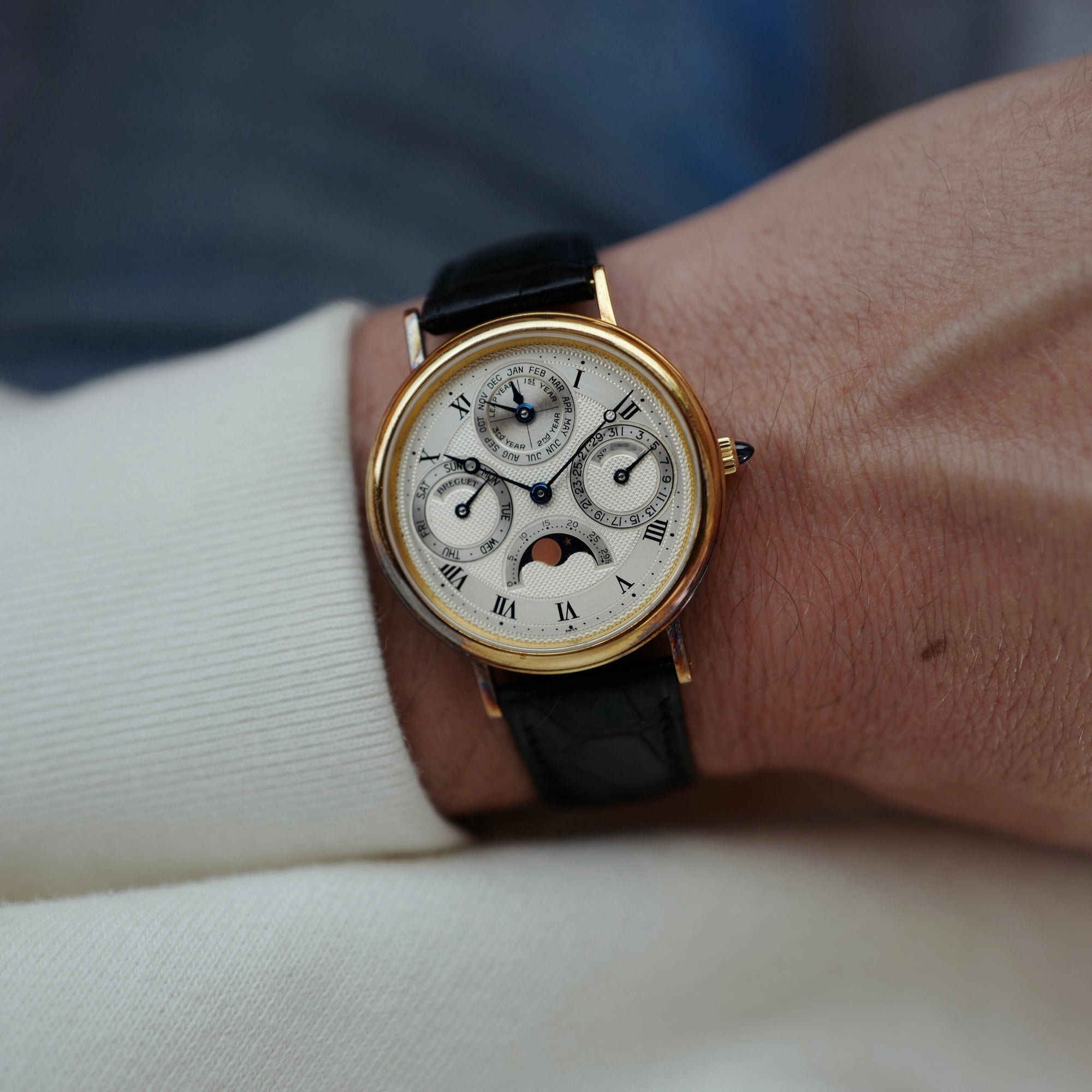 Breguet - Breguet Yellow Gold Perpetual Calendar Watch Ref. 3050BA, Early Series (New Arrival) - The Keystone Watches