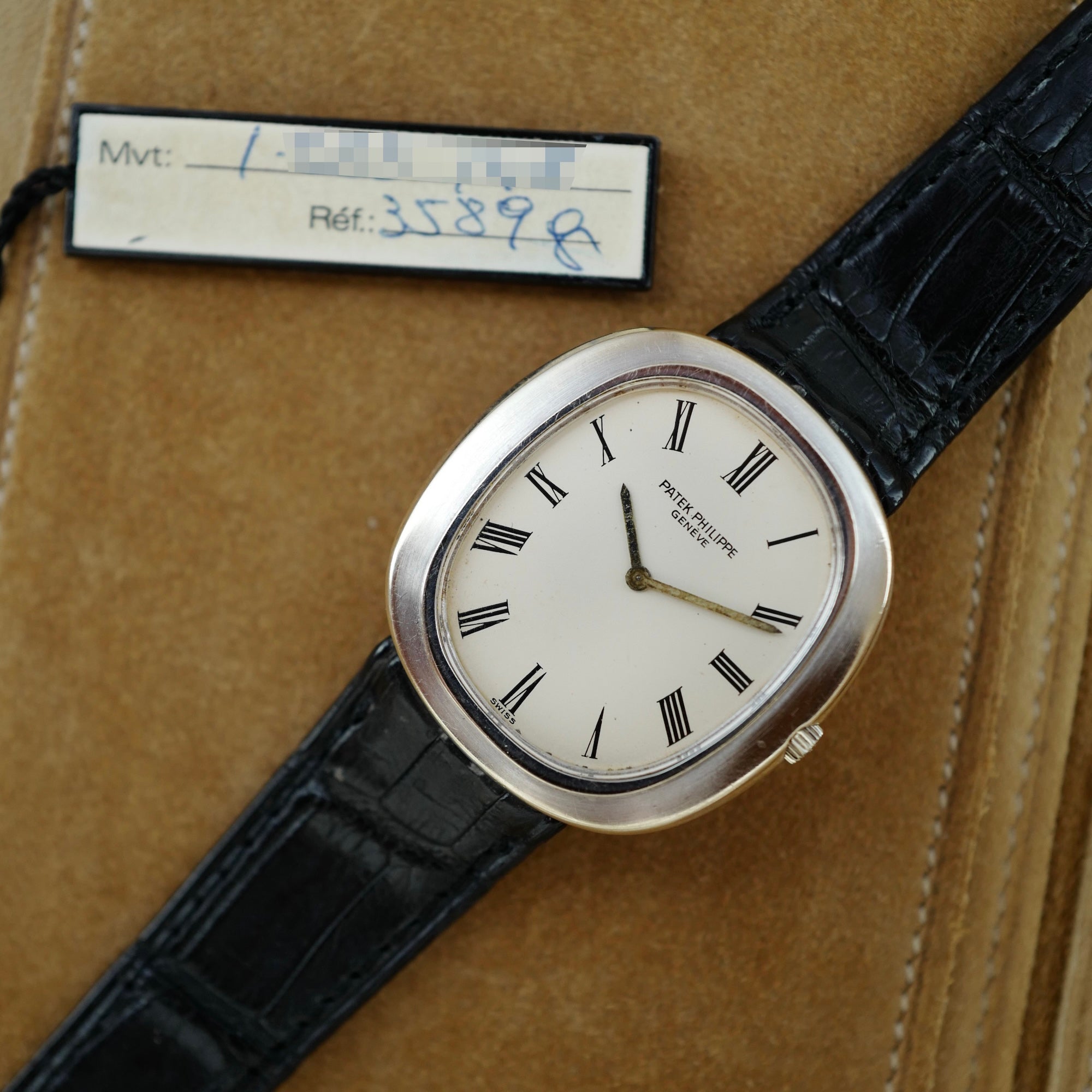 Patek Philippe - Patek Philippe White Gold Ellipse Watch Ref. 3589 (New Arrival) - The Keystone Watches