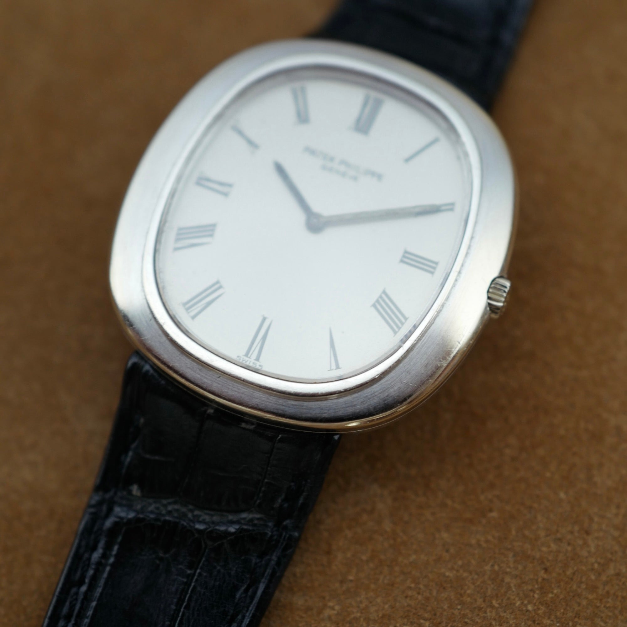 Patek Philippe - Patek Philippe White Gold Ellipse Watch Ref. 3589 (New Arrival) - The Keystone Watches