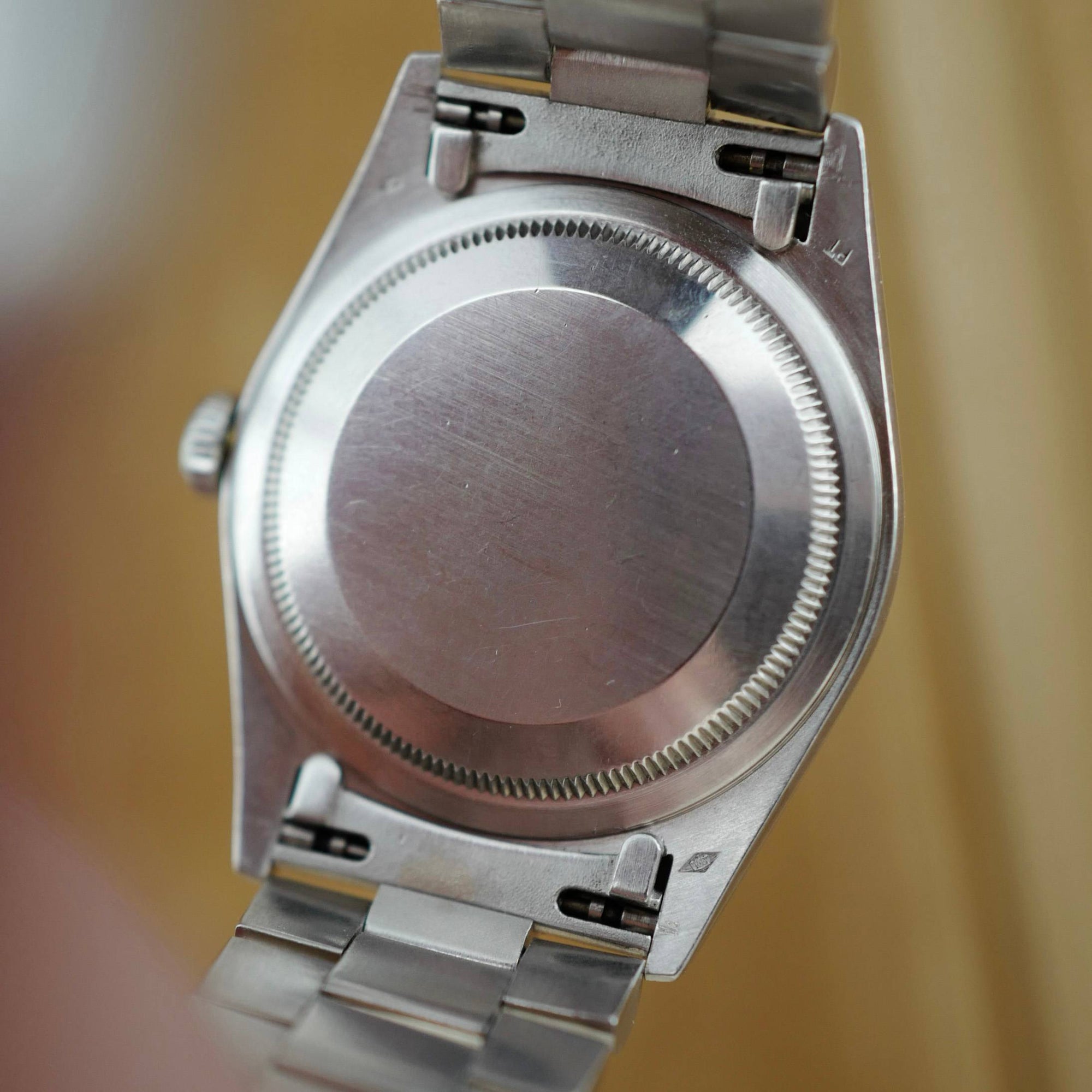 Rolex Platinum Day Date Ref. 18206 with Punched Warranty Paper