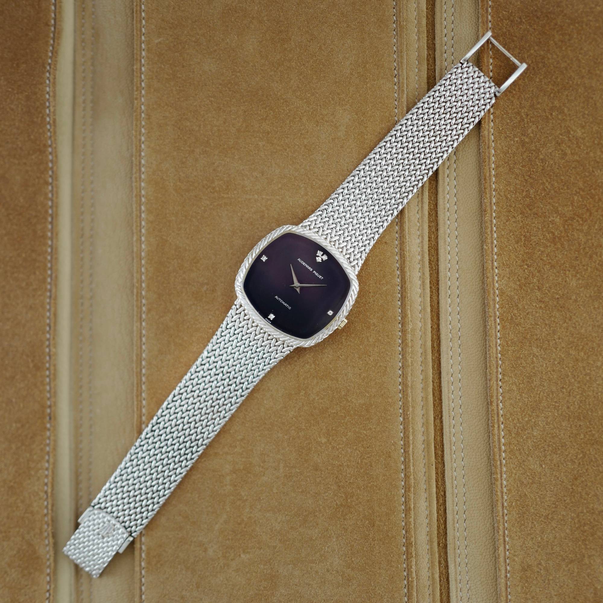 Audemars Piguet - Audemars Piguet White Gold Bracelet Watch - The Keystone Watches